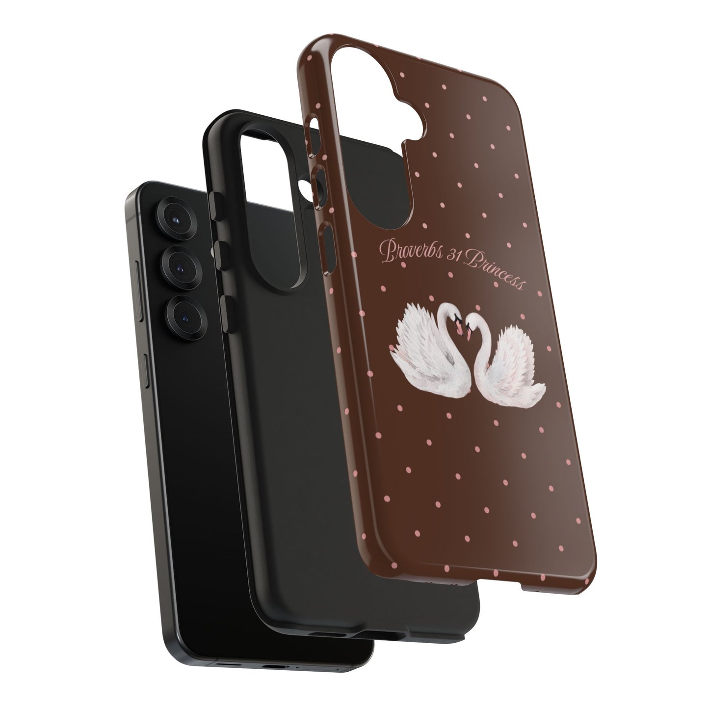 Chocolate Brown Swan Case