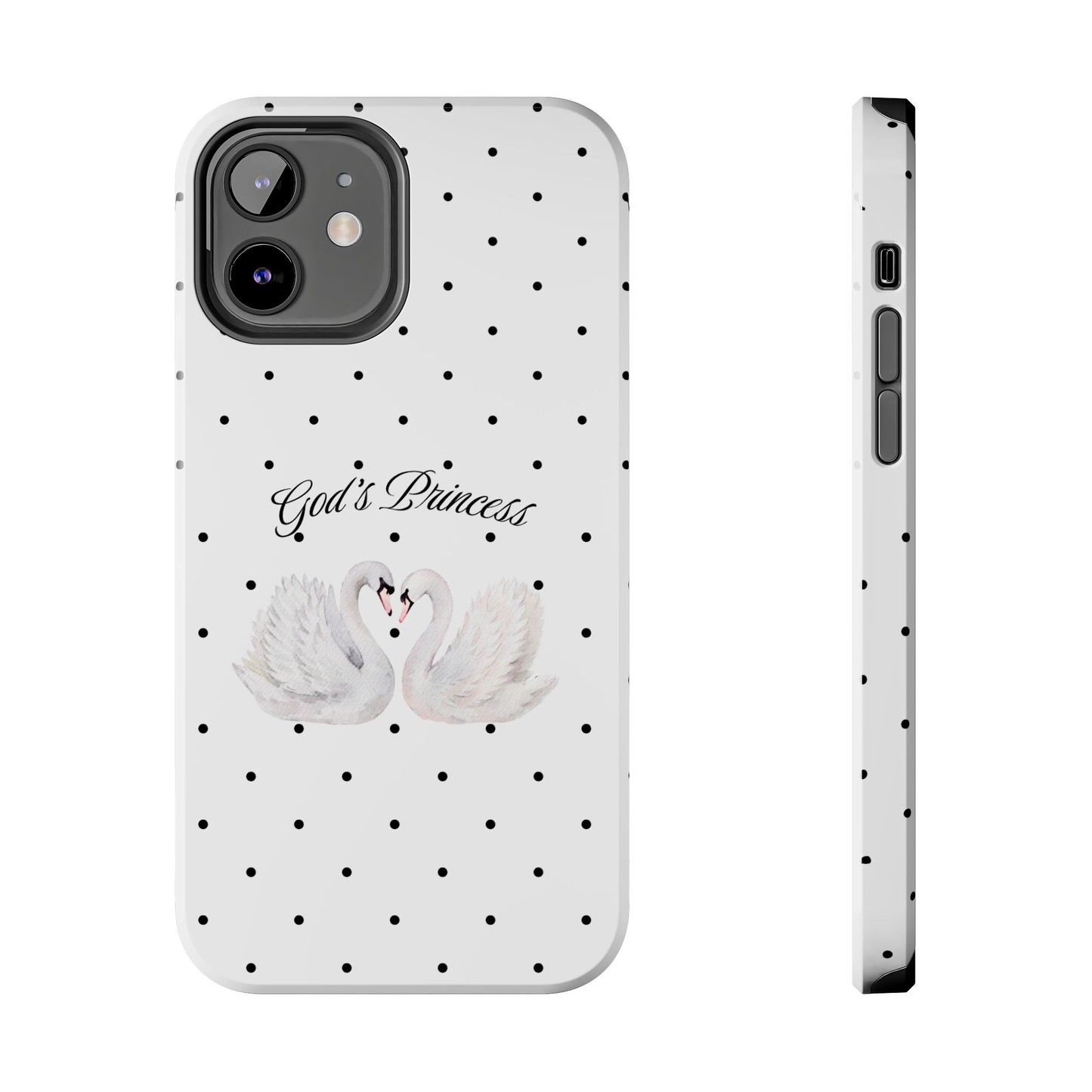 God's Princess Swan Polka Dot