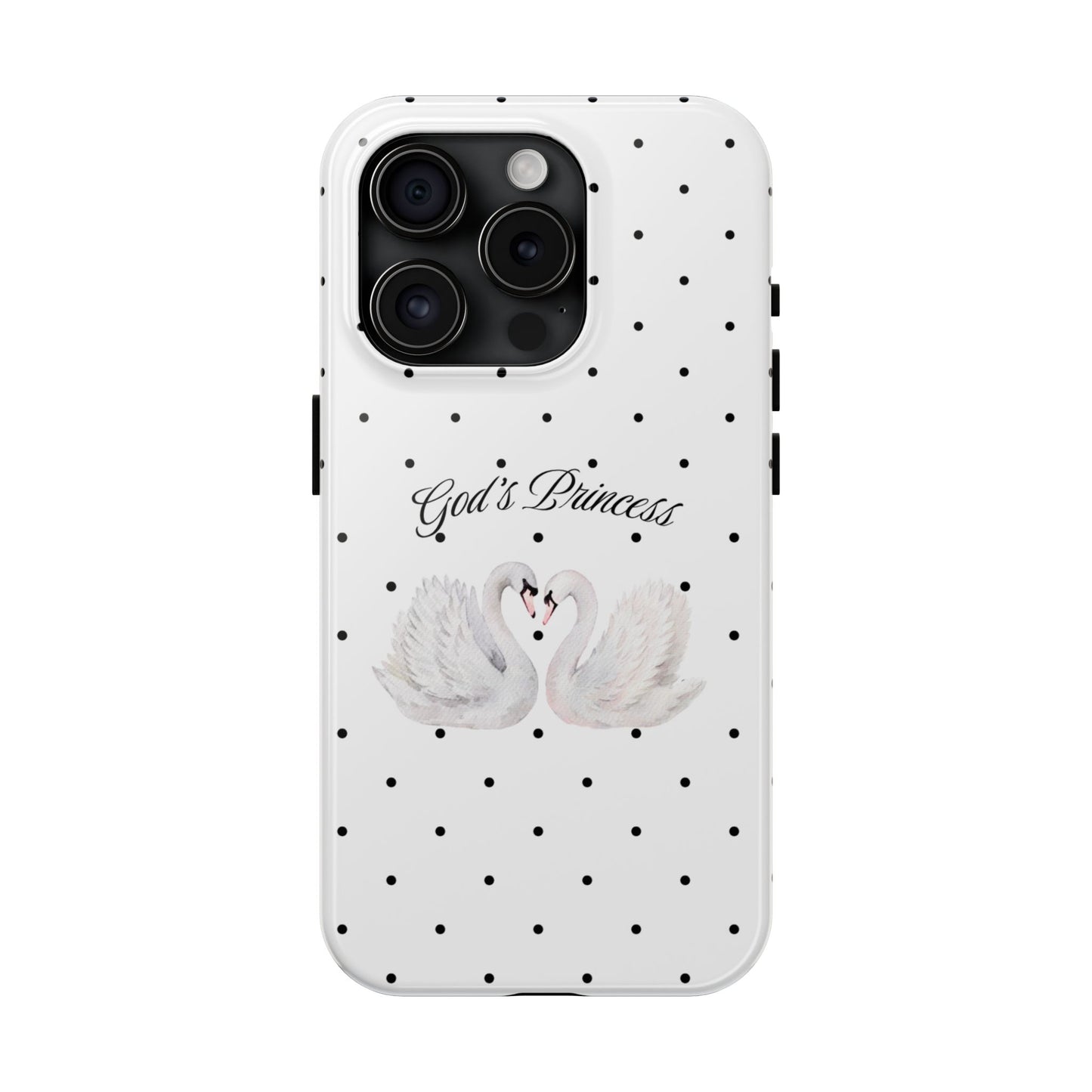 God's Princess Swan Polka Dot