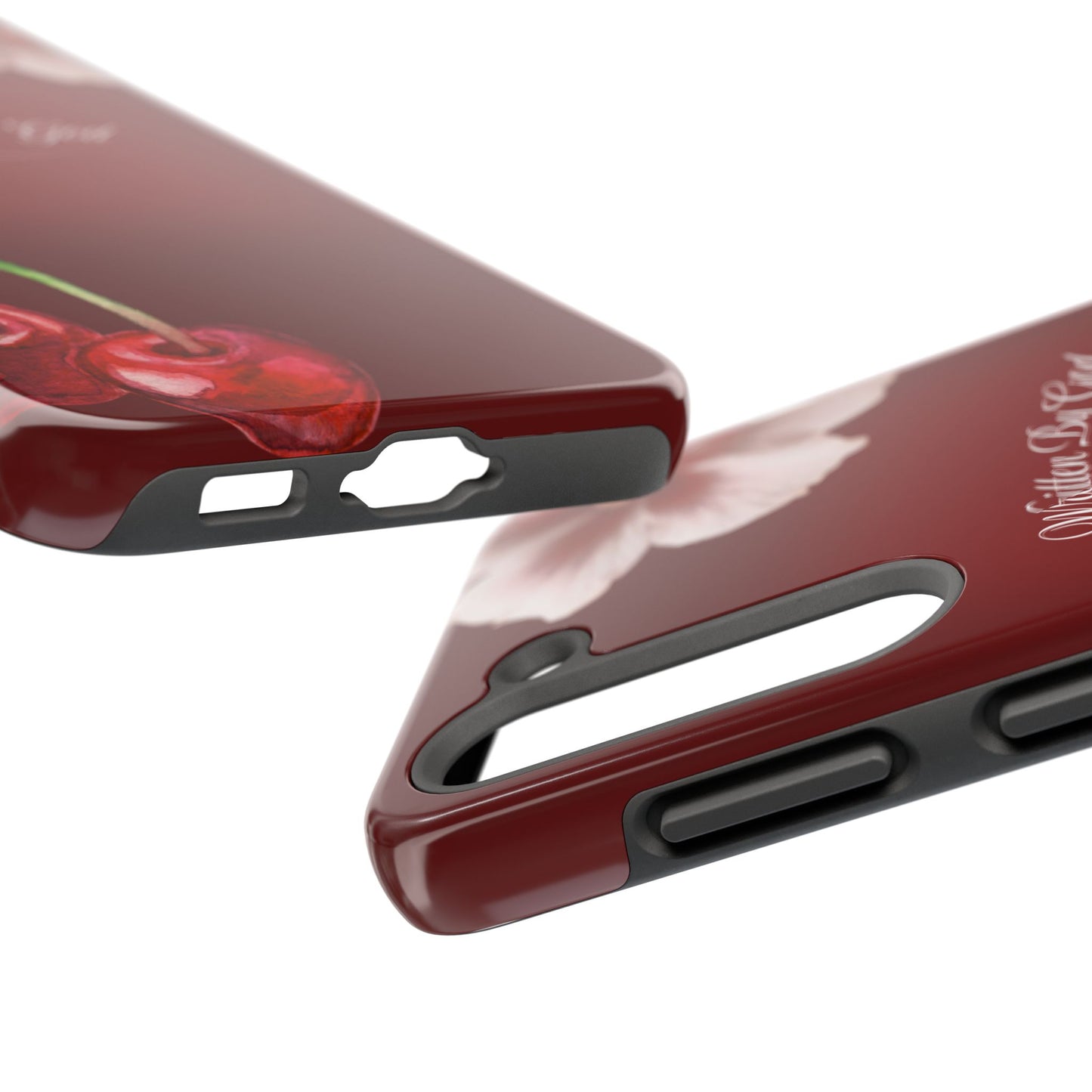 Burgundy Written by God case
