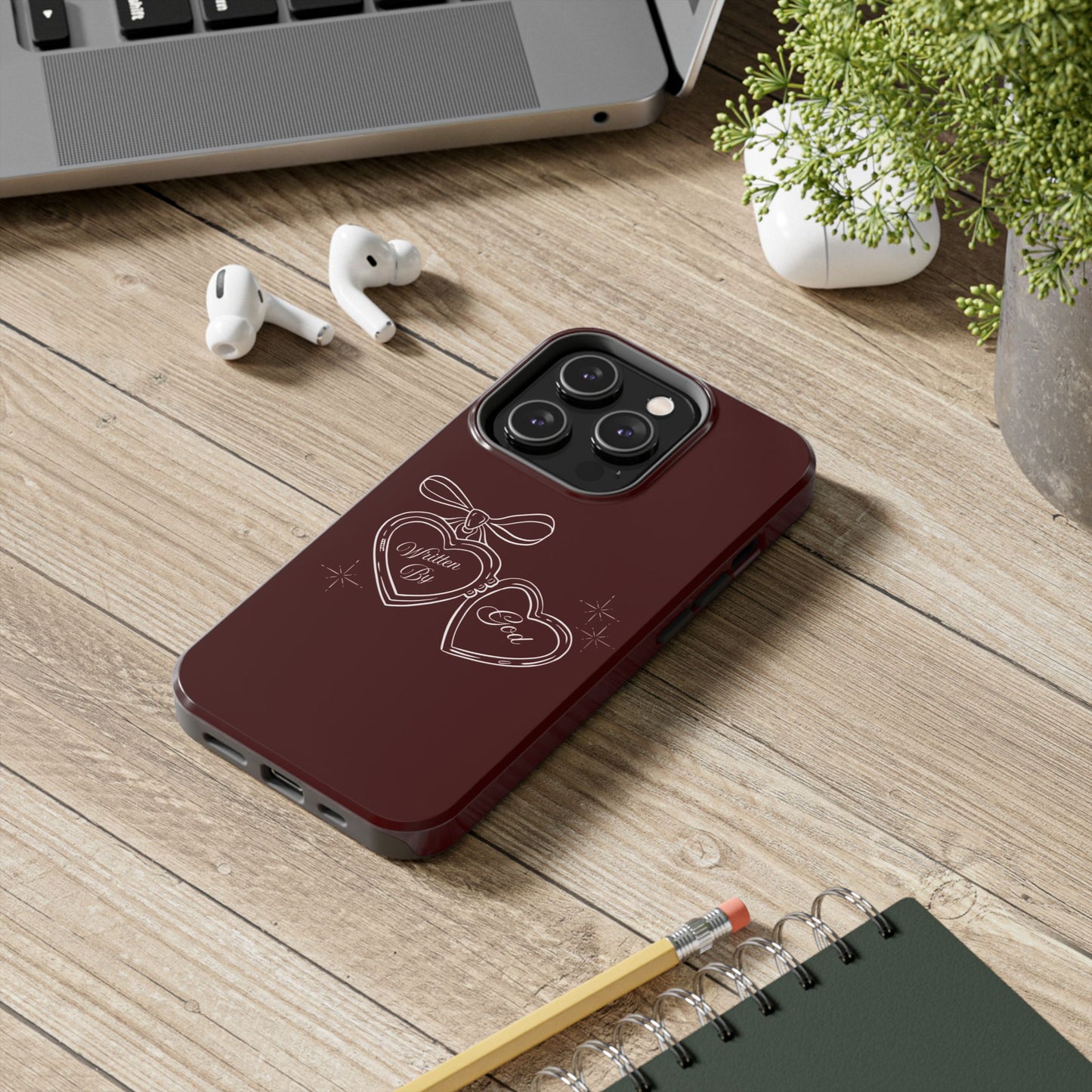 Written By God Burgundy Case