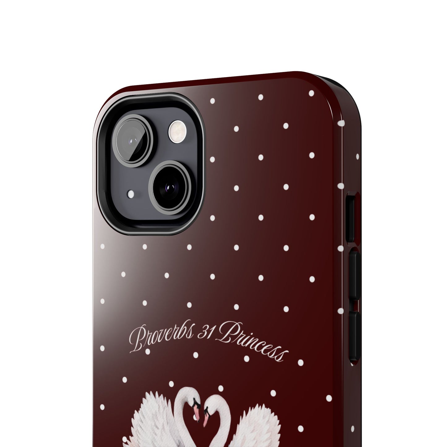 Burgundy Swan Case
