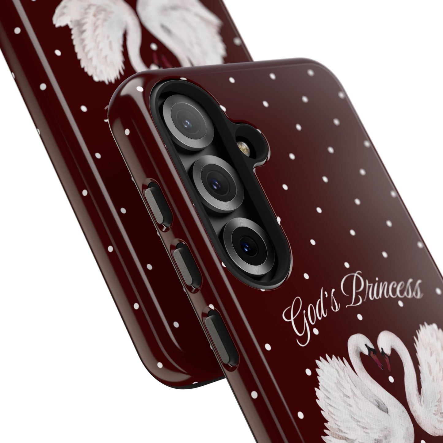 Wine Burgundy God's Princess Swan