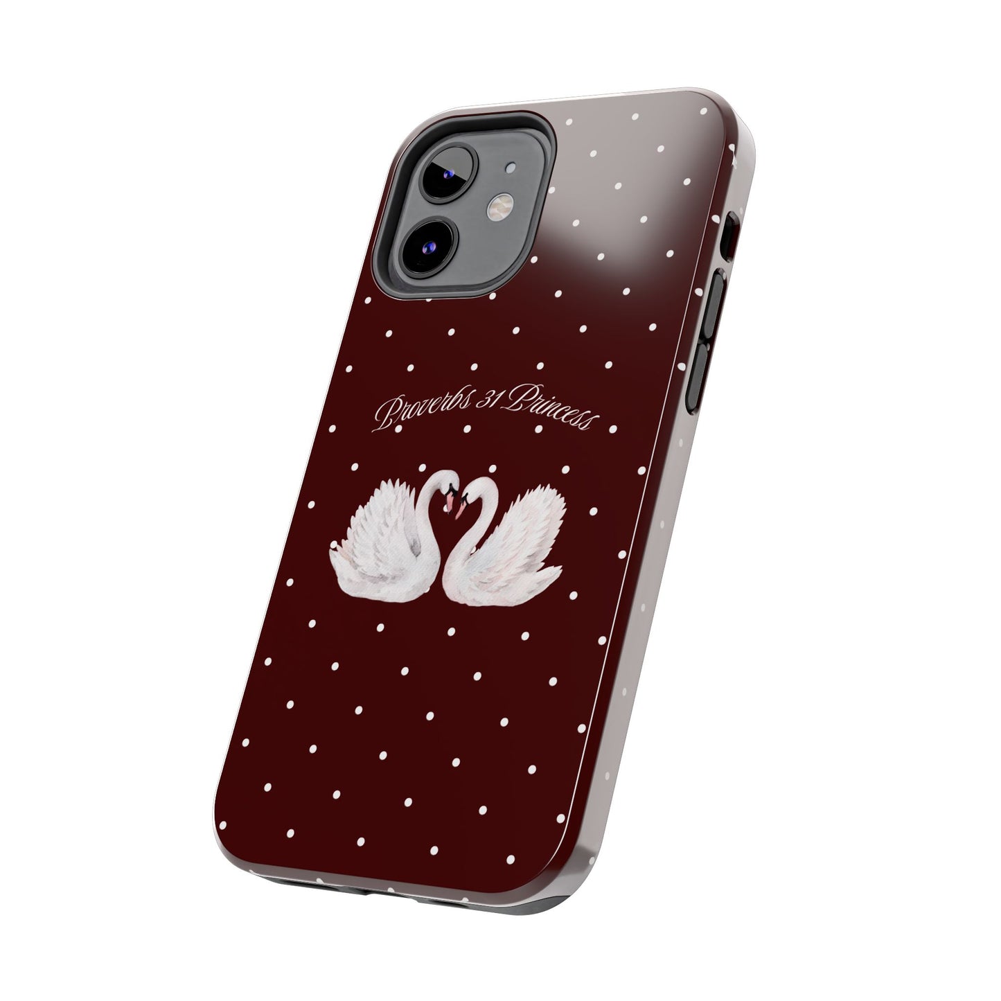 Burgundy Swan Case