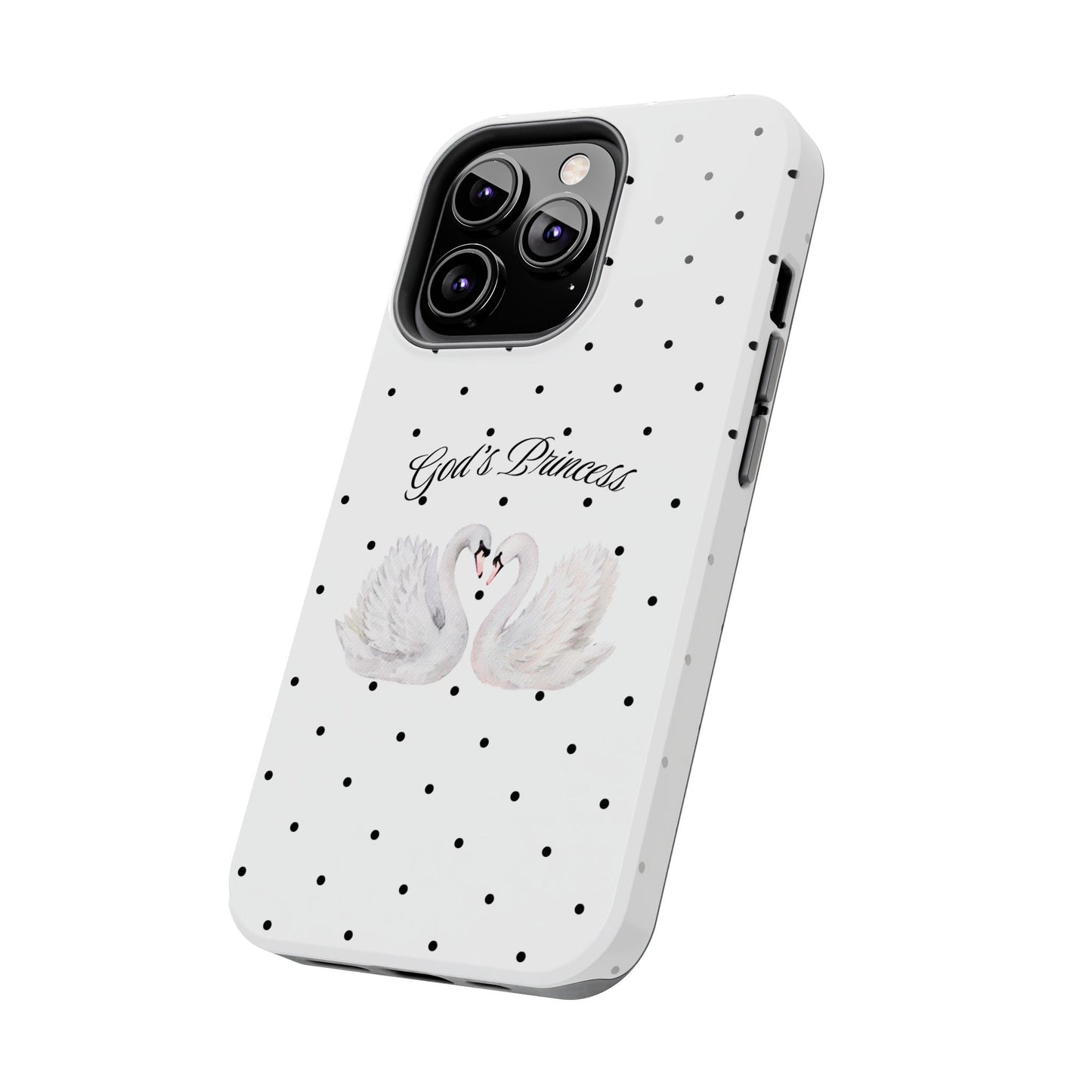 God's Princess Swan Polka Dot