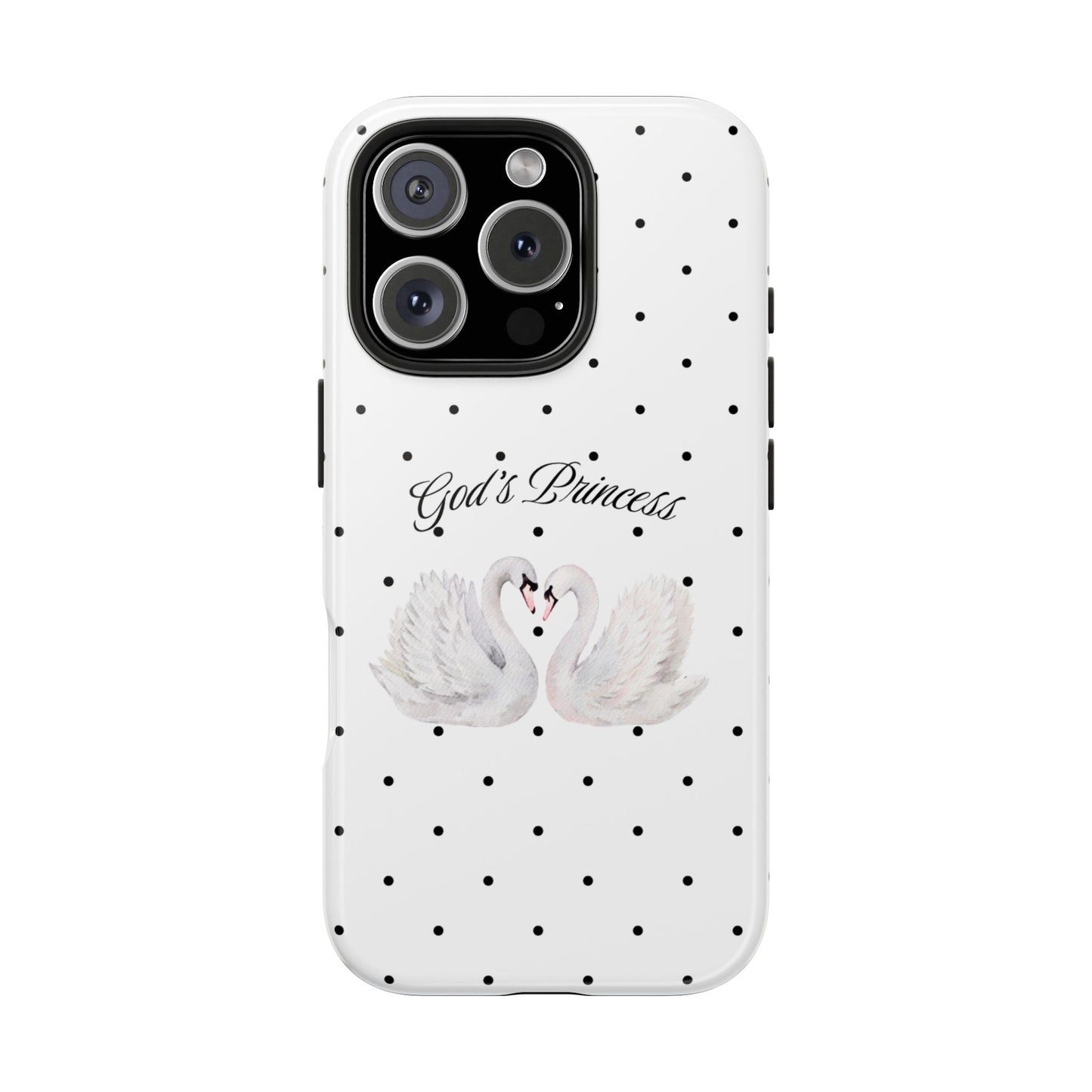 God's Princess Swan Polka Dot