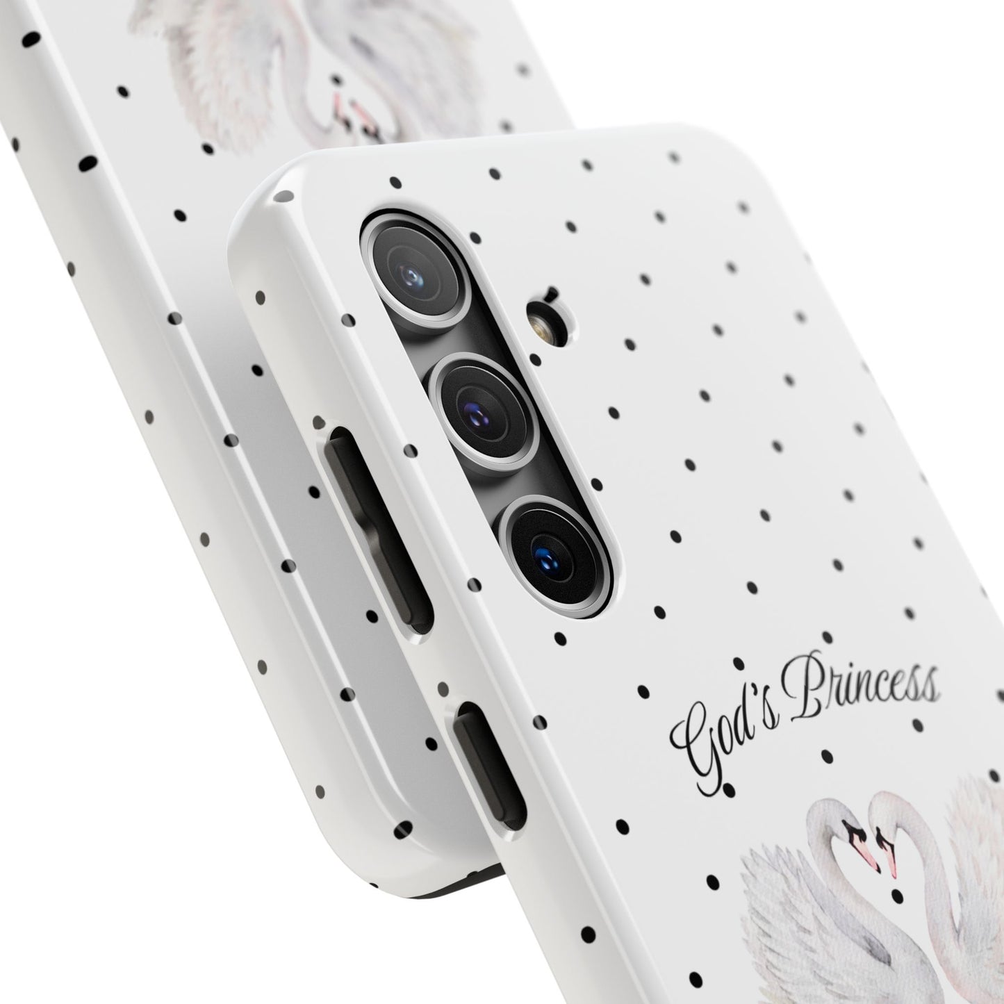 God's Princess Swan Polka Dot