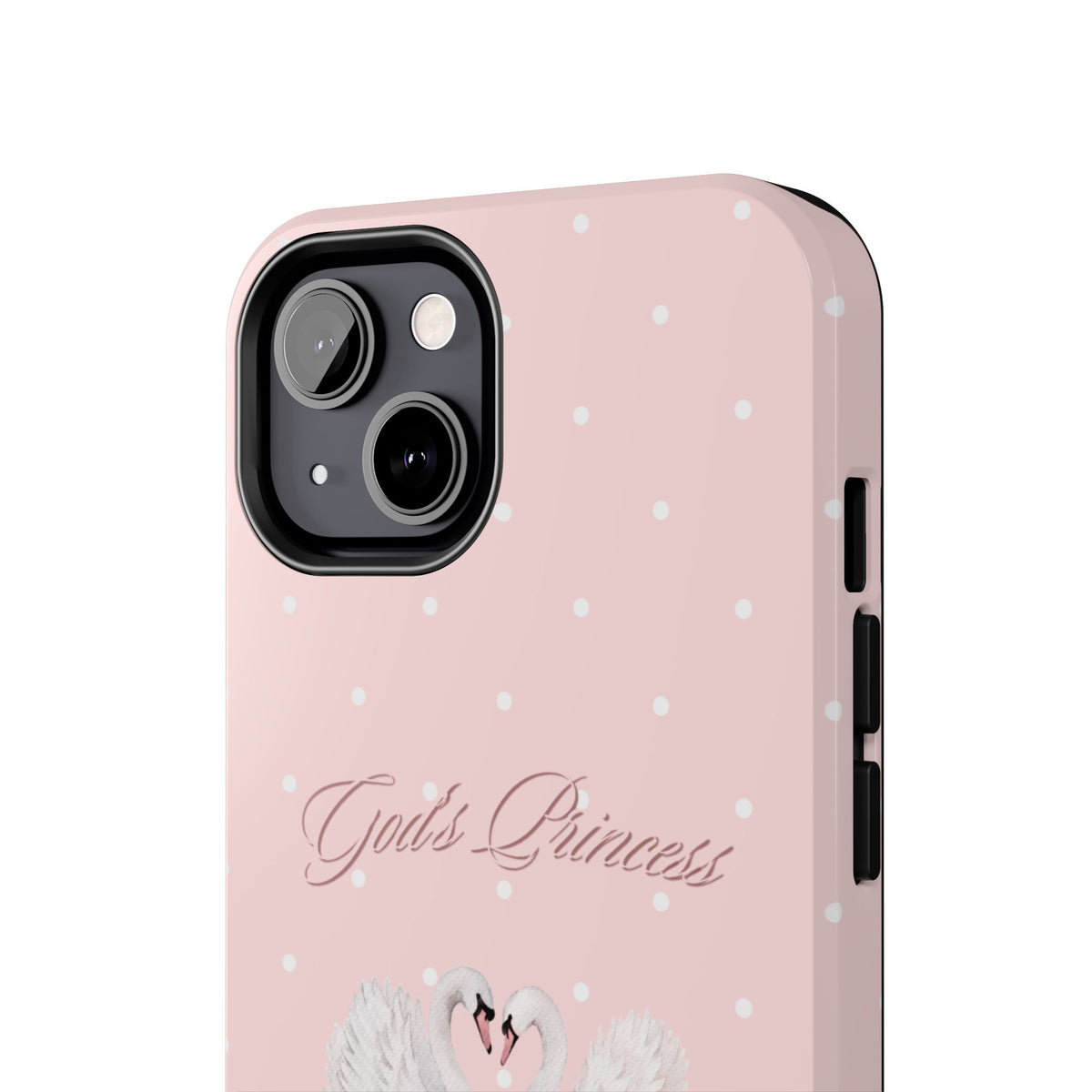 God's Princess Pink Swan Tough Phone Case