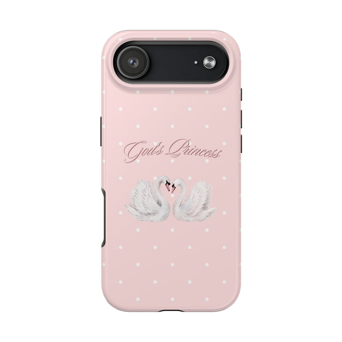 God's Princess Pink Swan Tough Phone Case