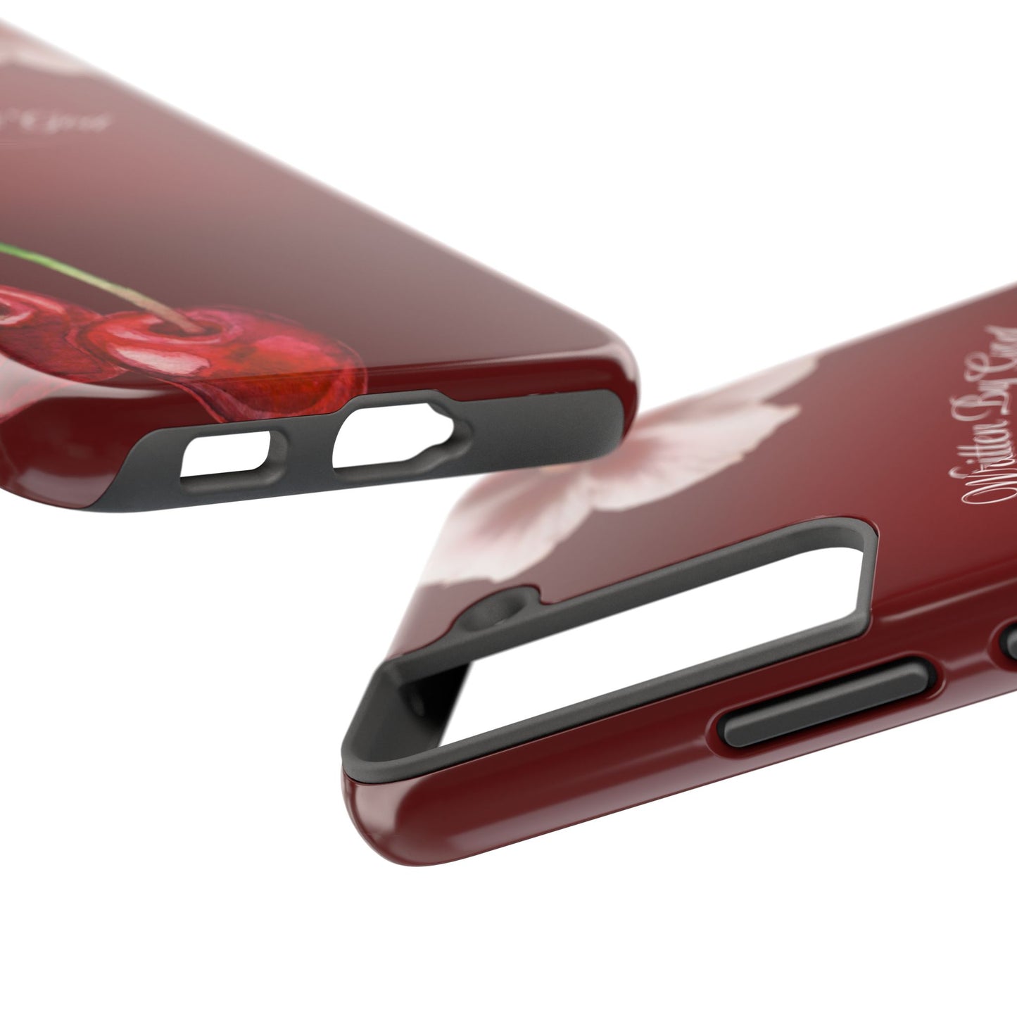 Burgundy Written by God case