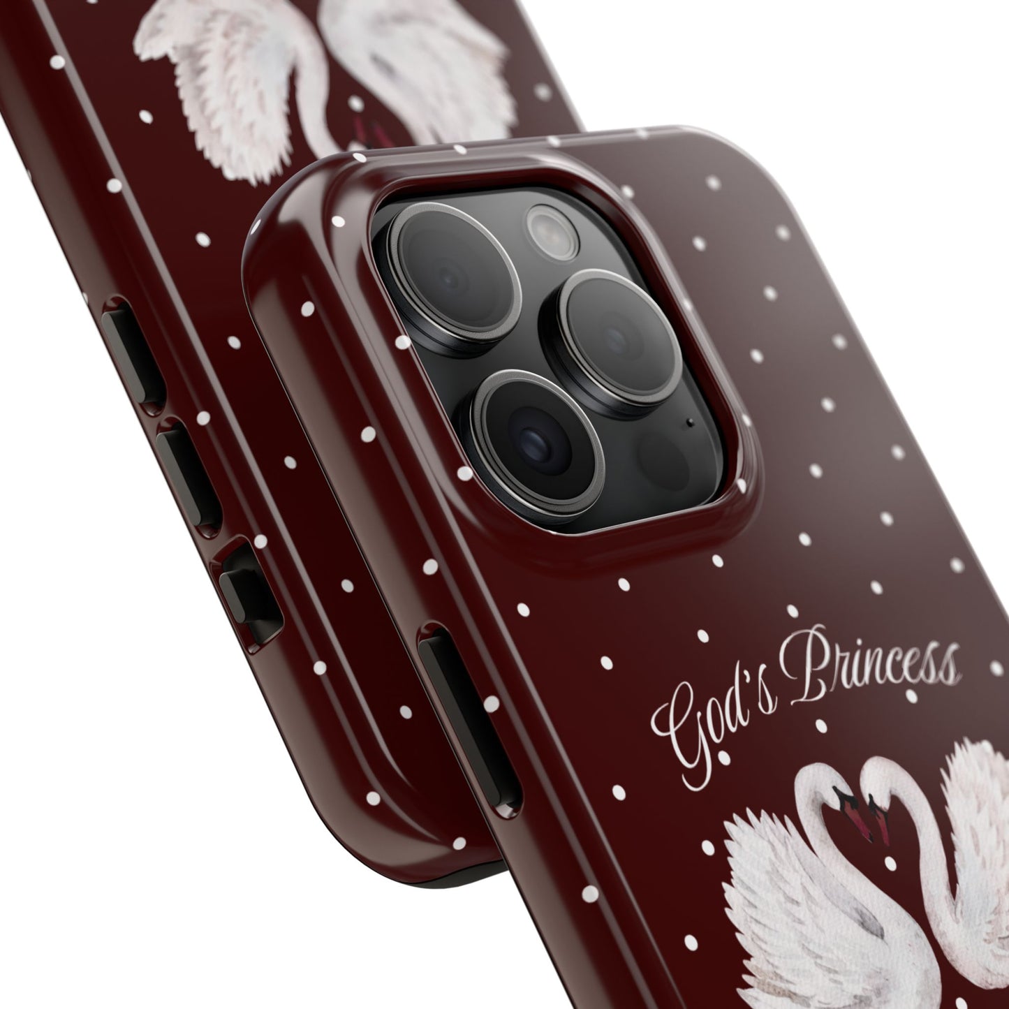 Wine Burgundy God's Princess Swan