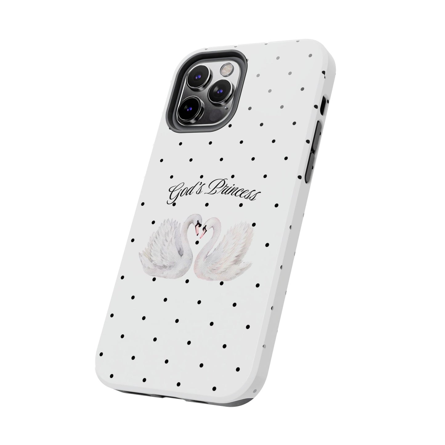 God's Princess Swan Polka Dot