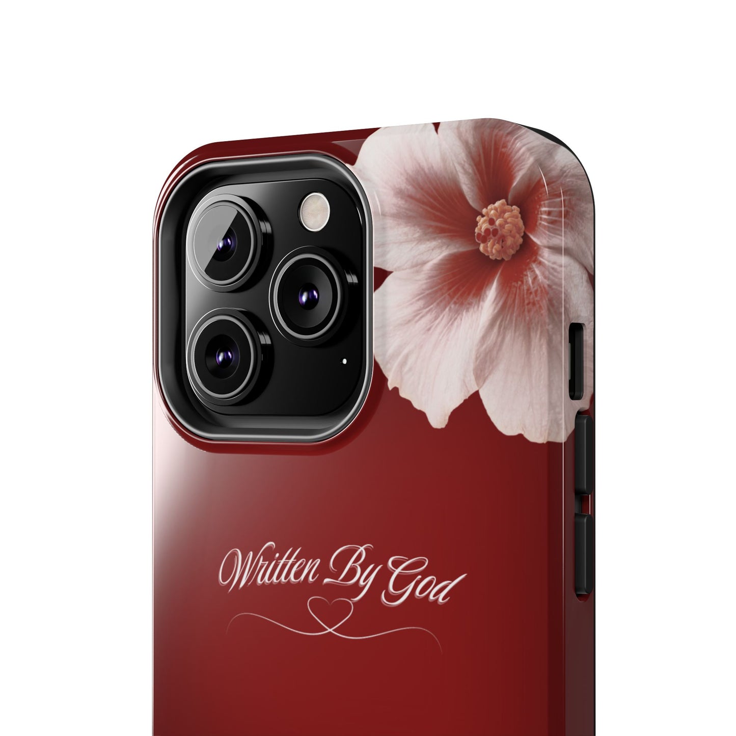 Burgundy Written by God case