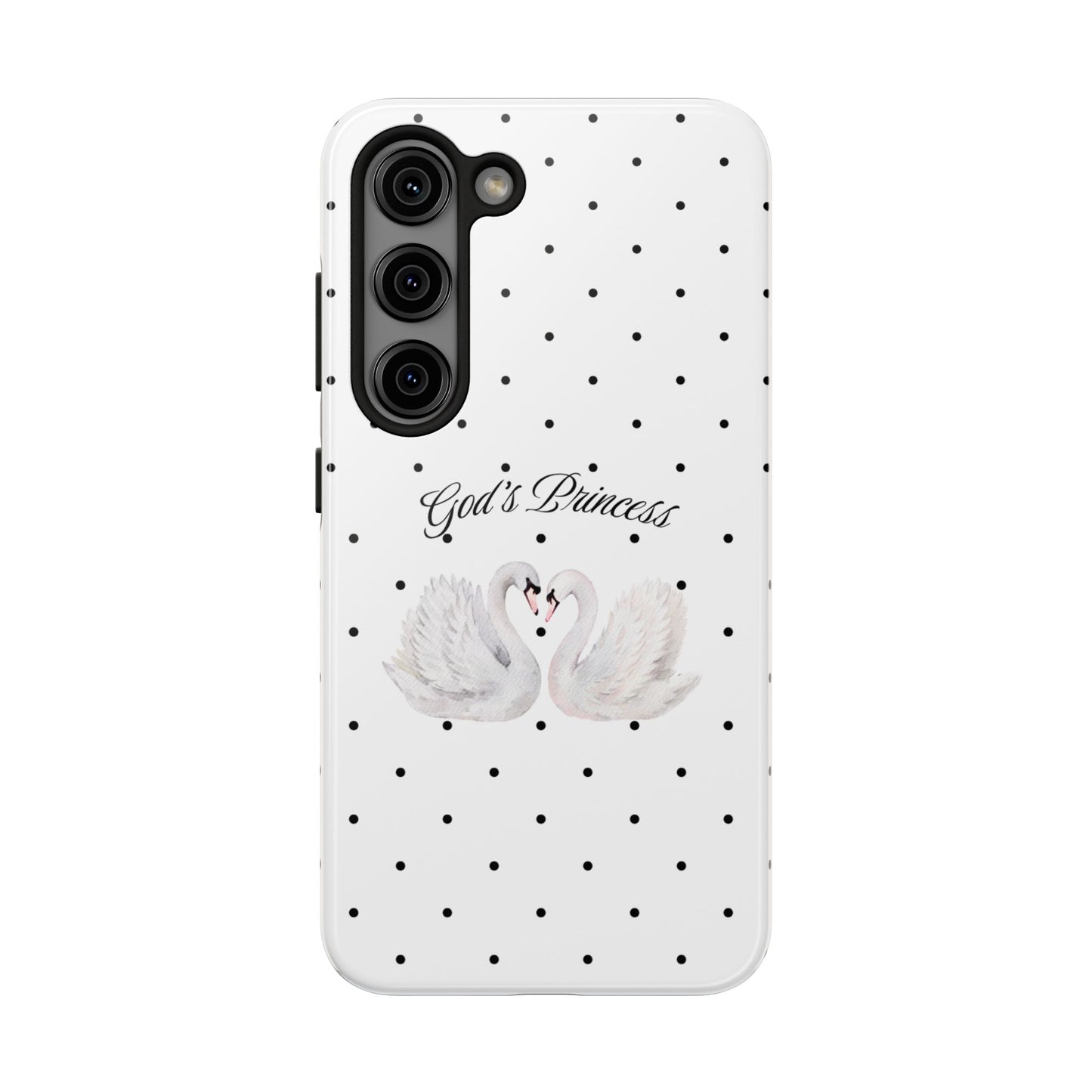 God's Princess Swan Polka Dot