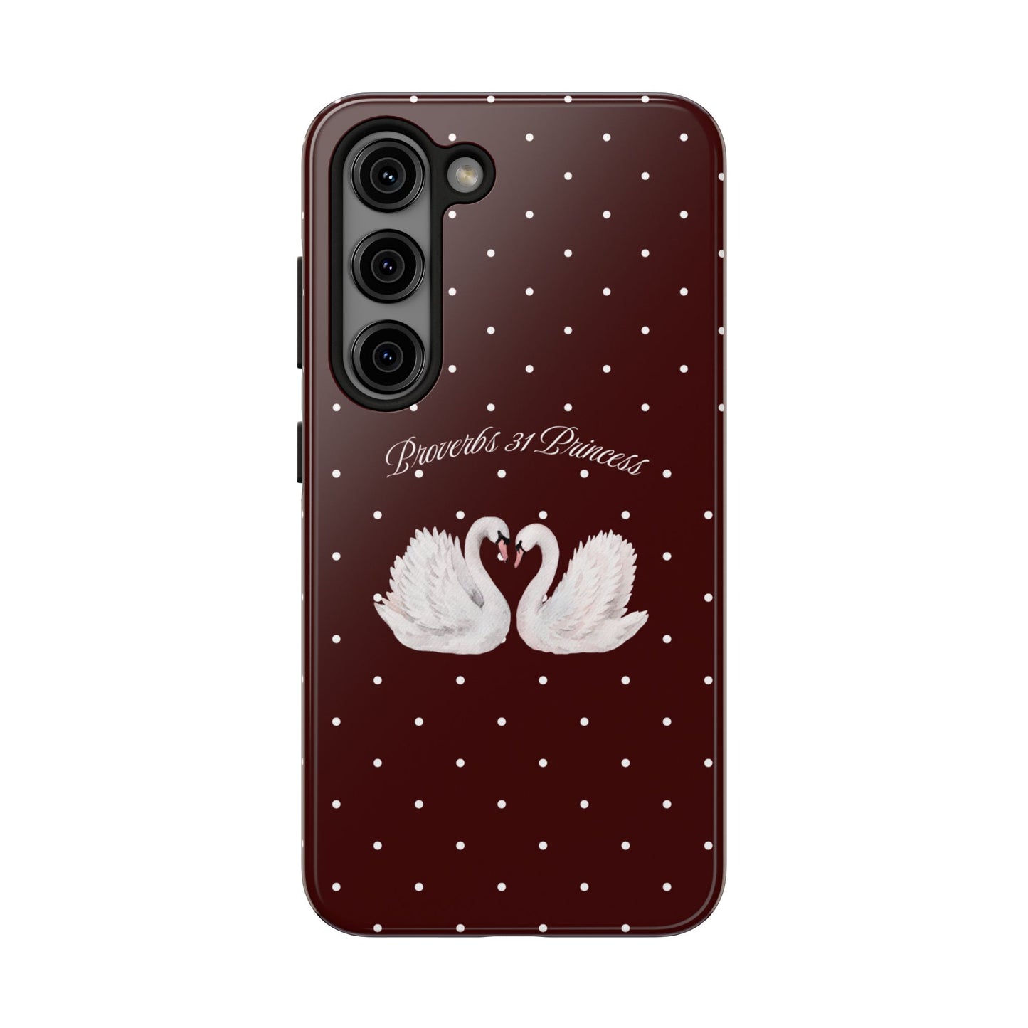 Burgundy Swan Case