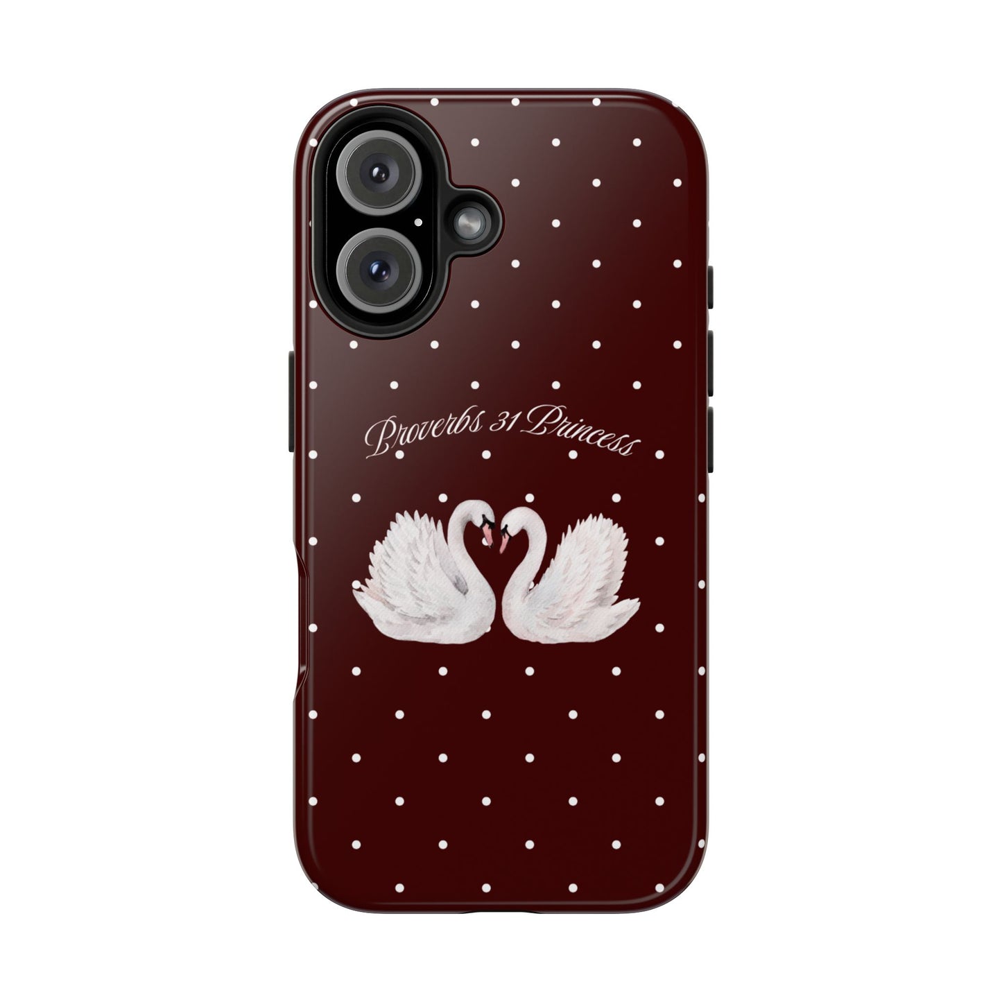 Burgundy Swan Case