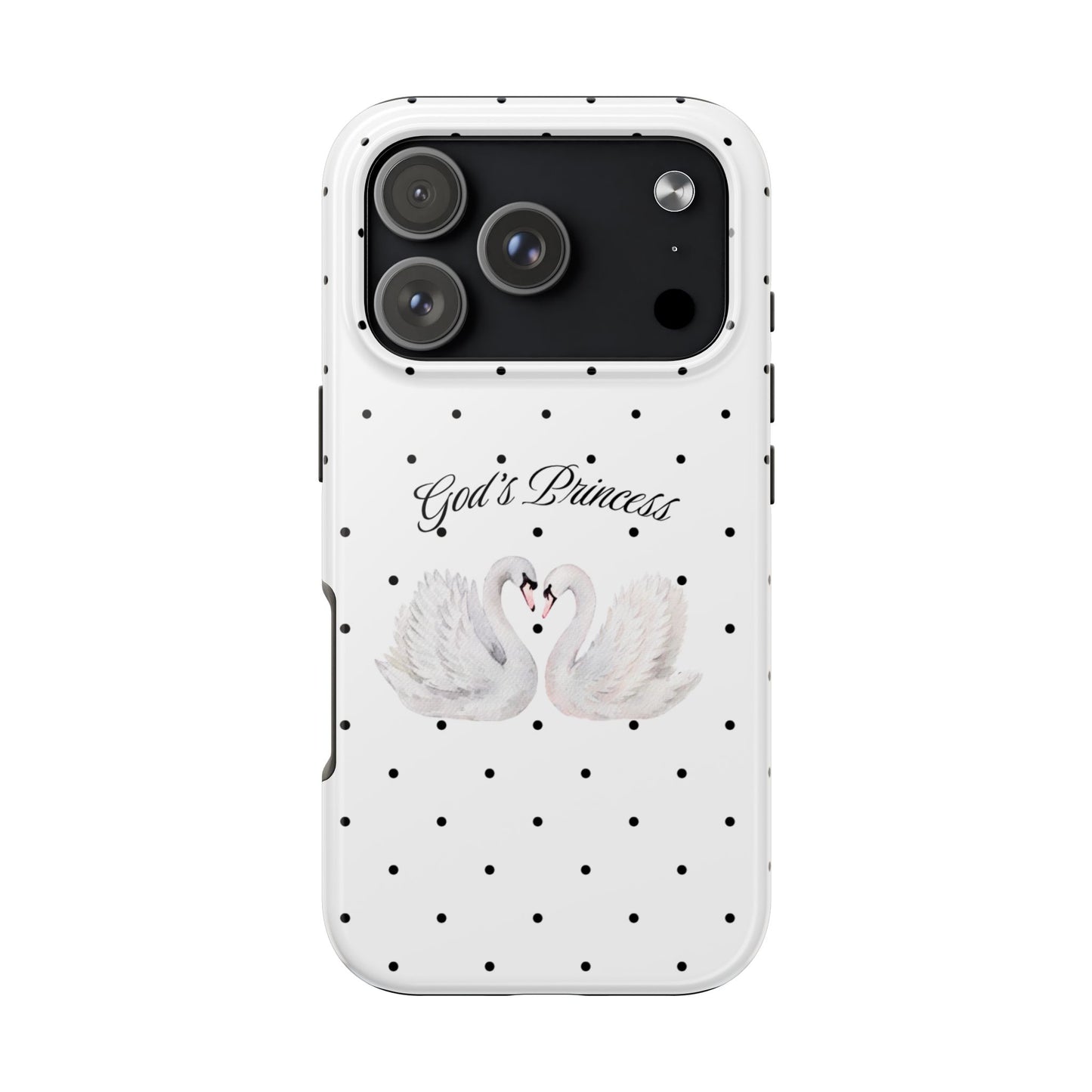 God's Princess Swan Polka Dot