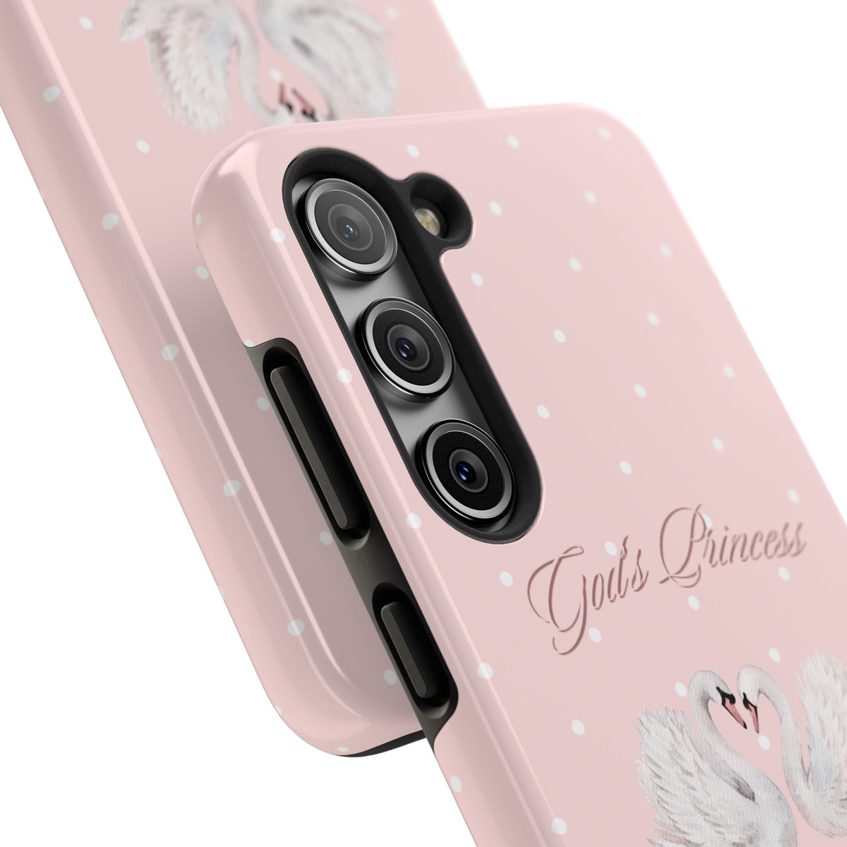 God's Princess Pink Swan Tough Phone Case
