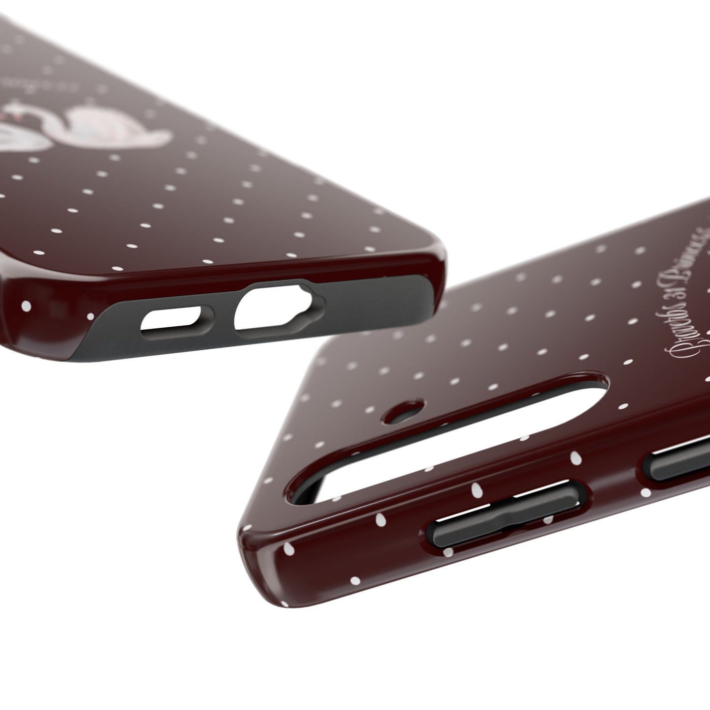 Burgundy Swan Case