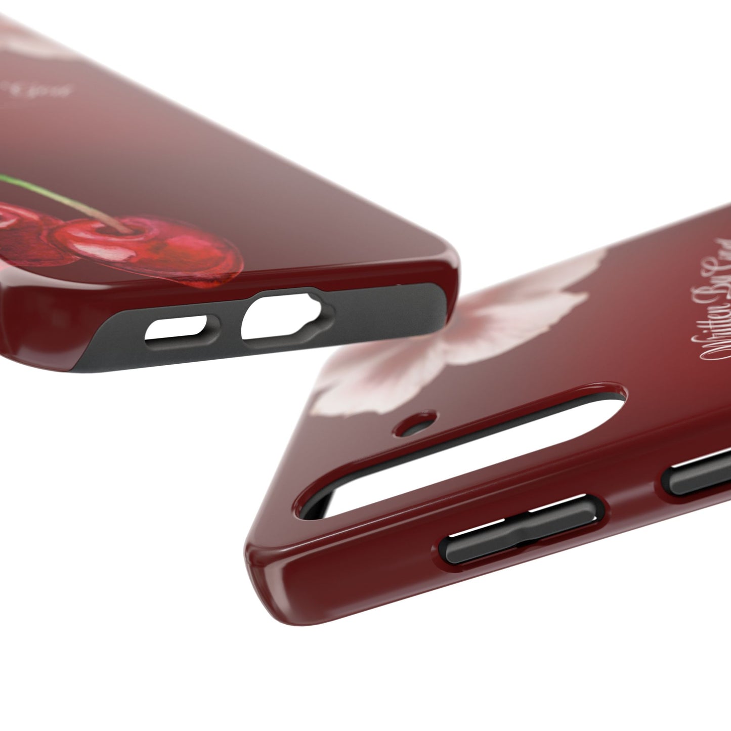 Burgundy Written by God case