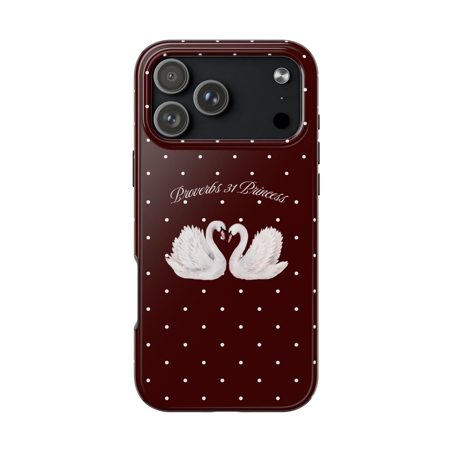 Burgundy Swan Case