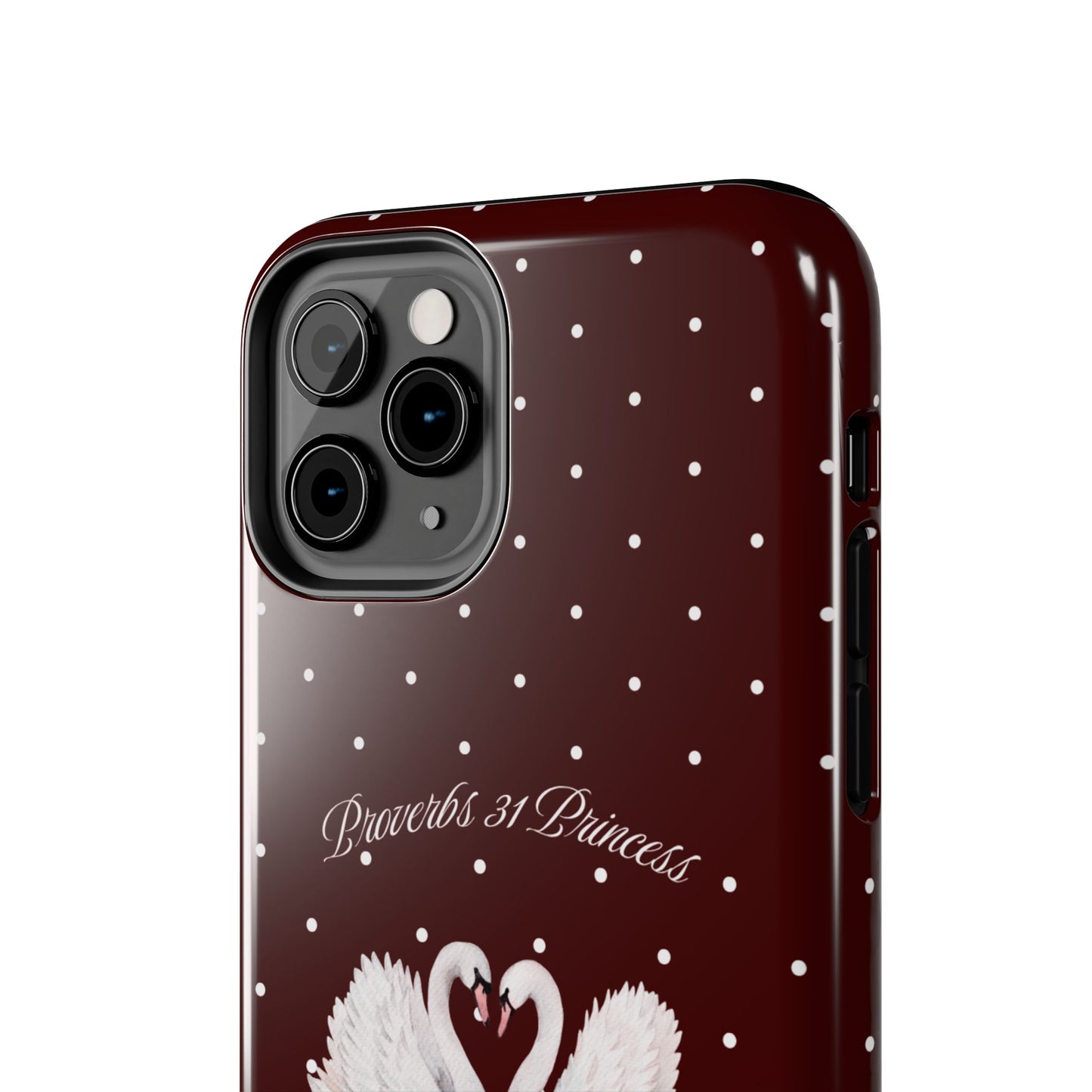Burgundy Swan Case