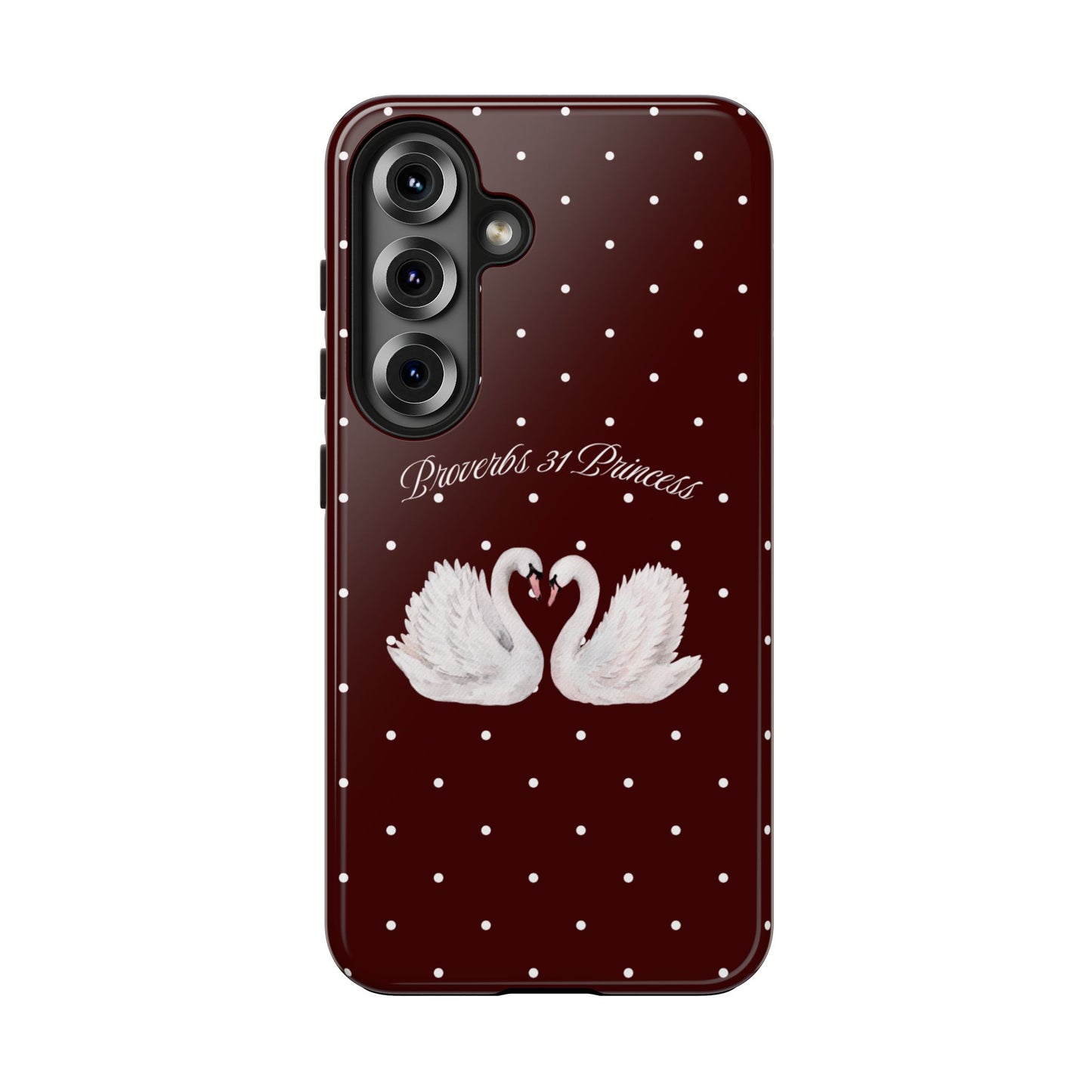 Burgundy Swan Case