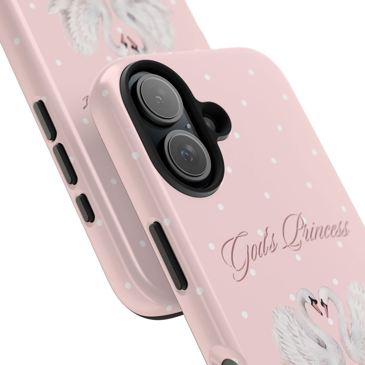 God's Princess Pink Swan Tough Phone Case