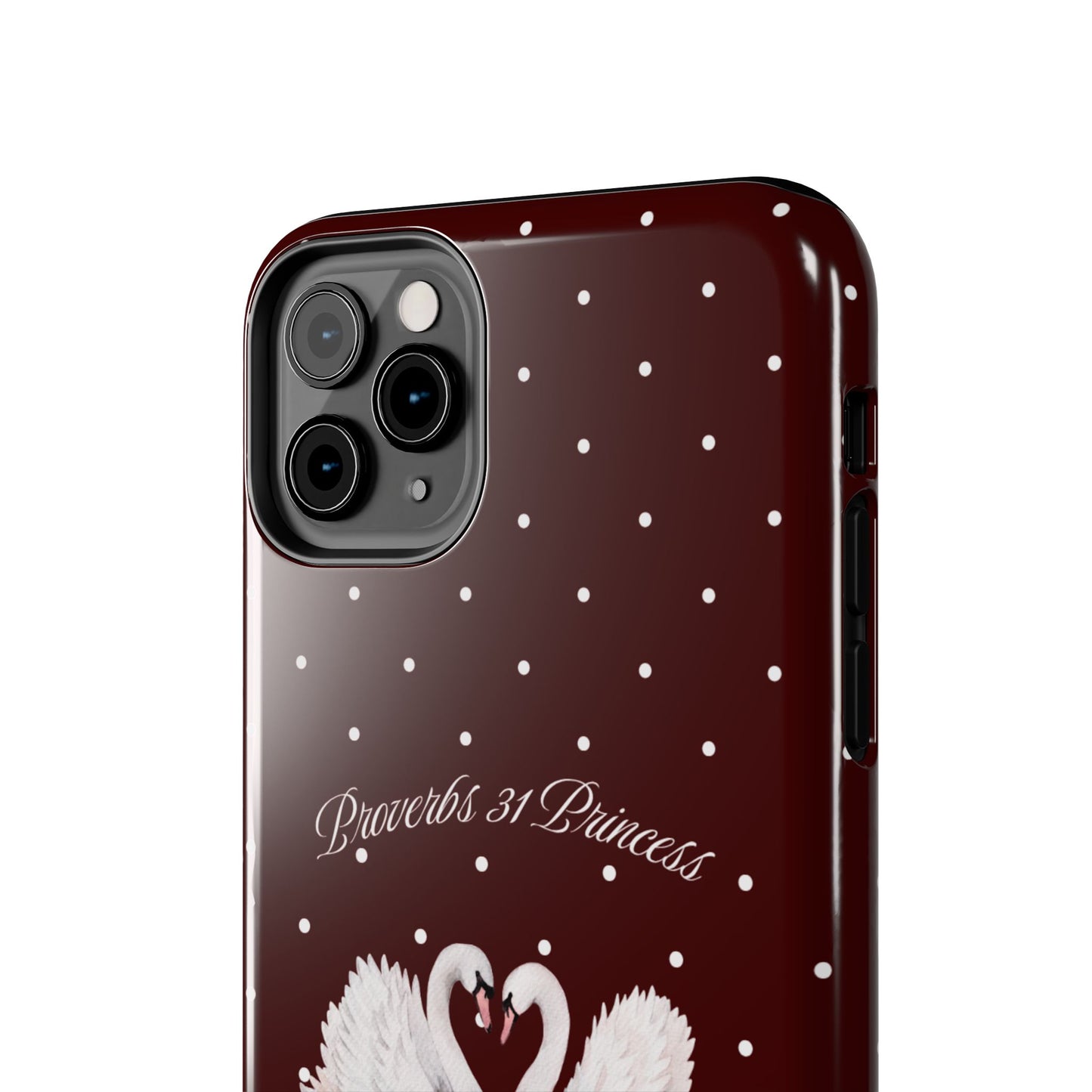 Burgundy Swan Case