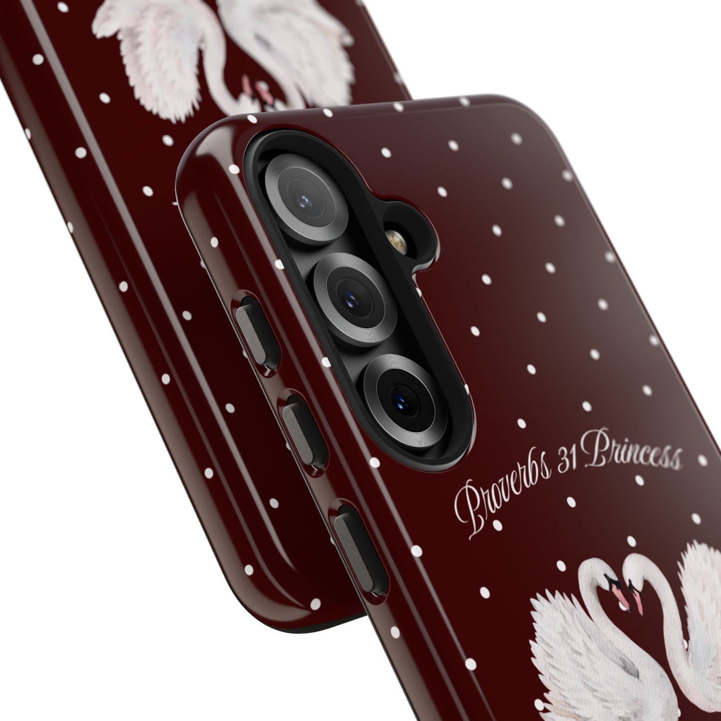 Burgundy Swan Case