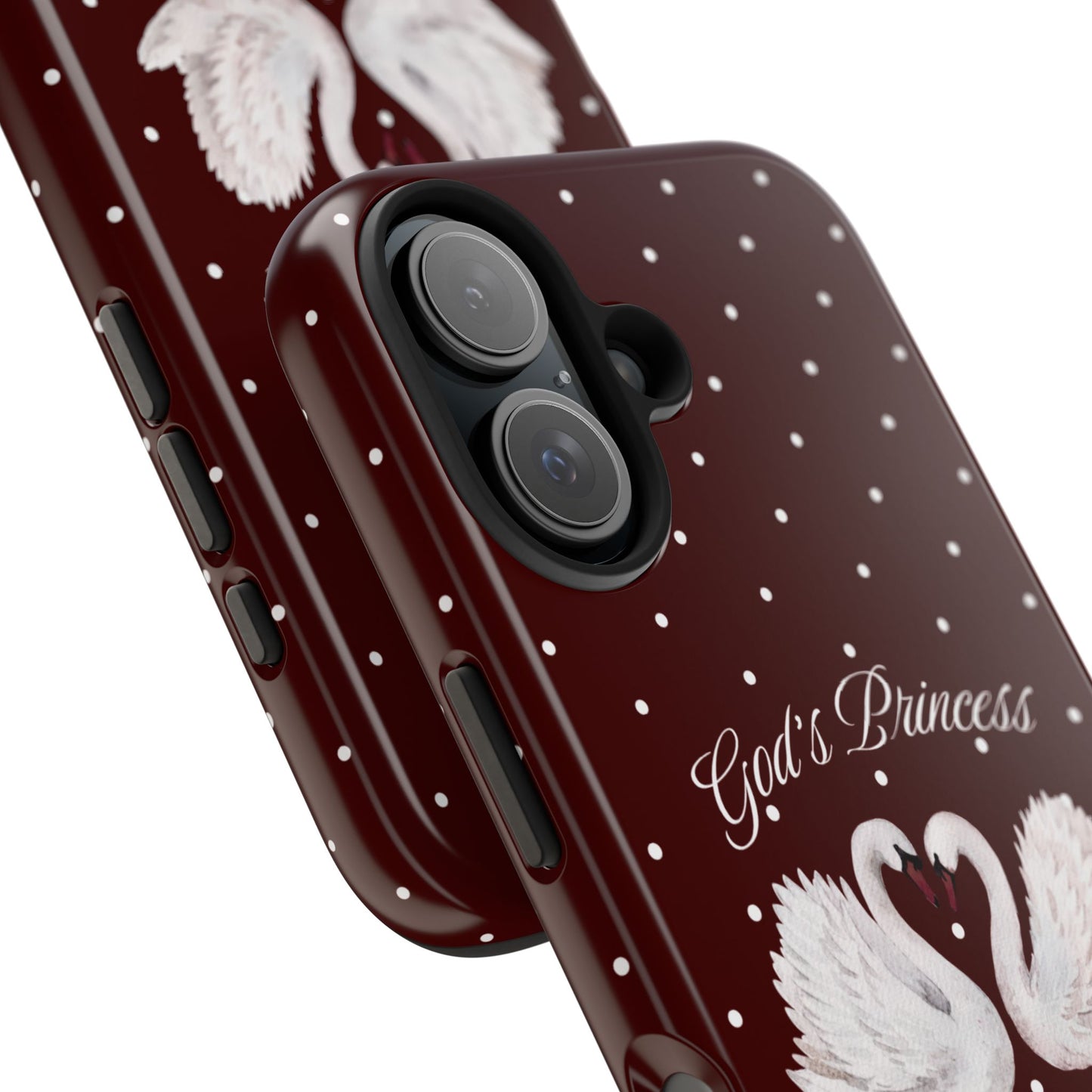 Wine Burgundy God's Princess Swan
