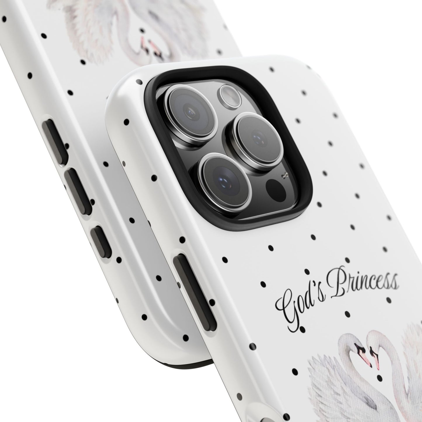 God's Princess Swan Polka Dot
