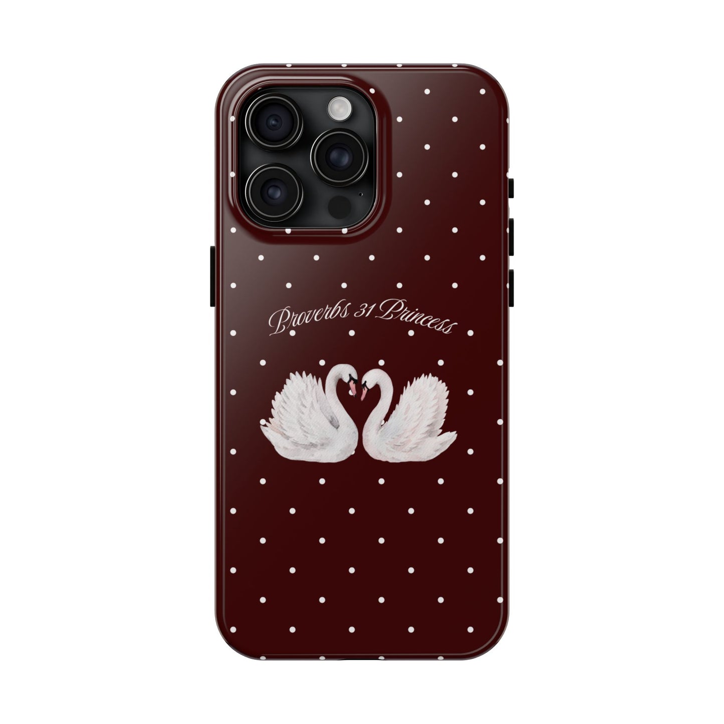 Burgundy Swan Case
