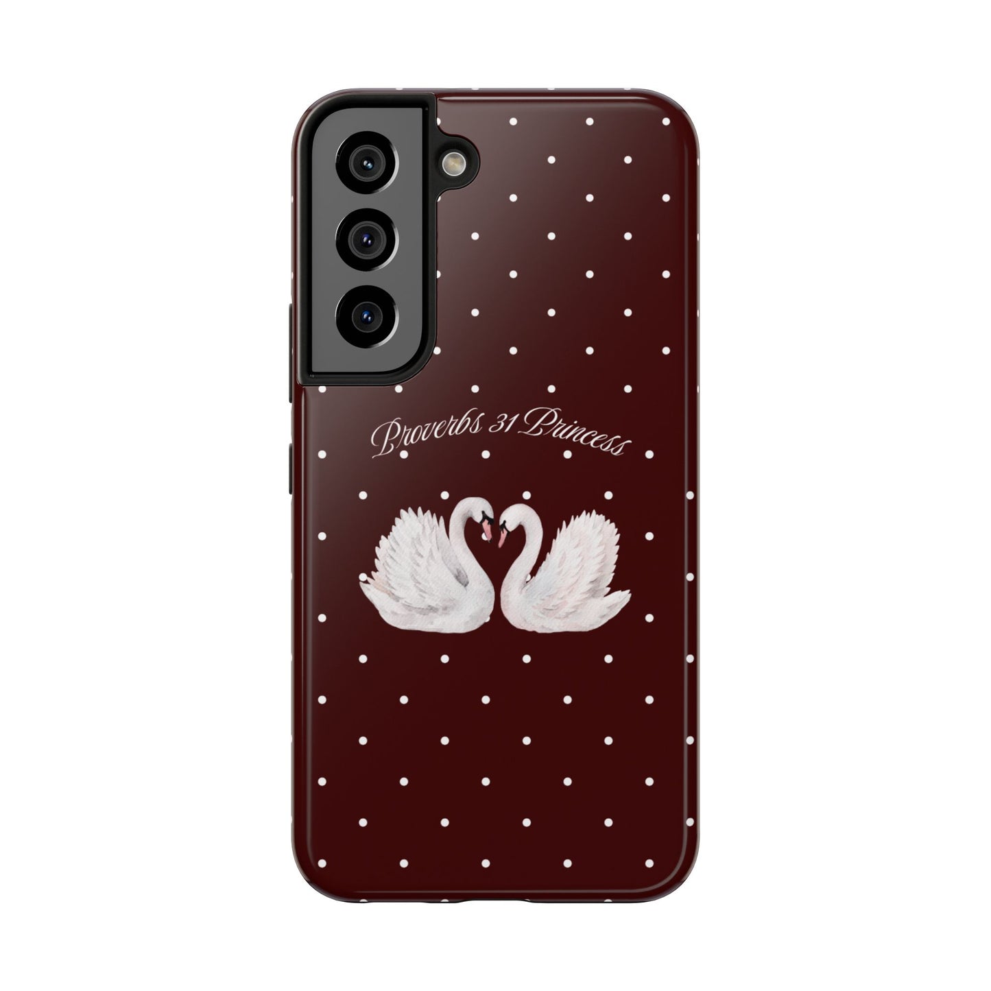Burgundy Swan Case