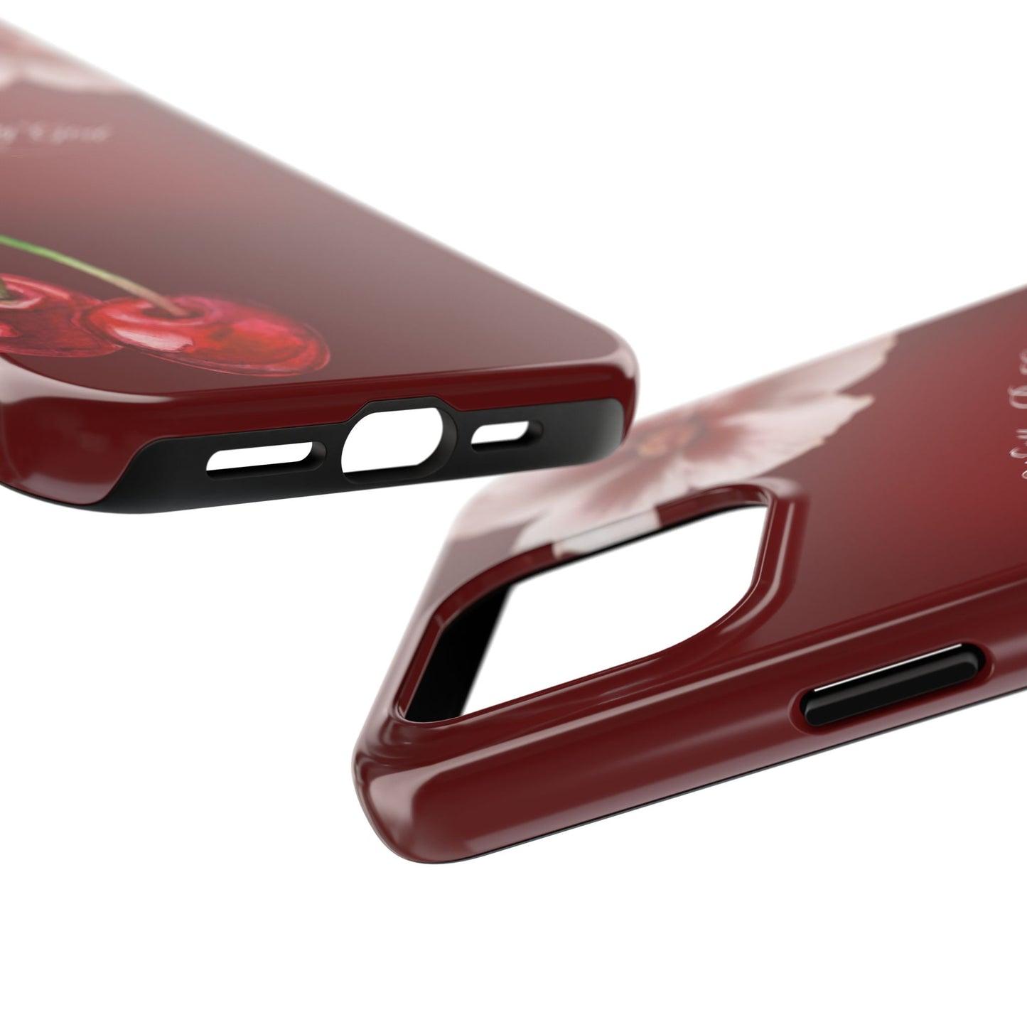 Burgundy Written by God case