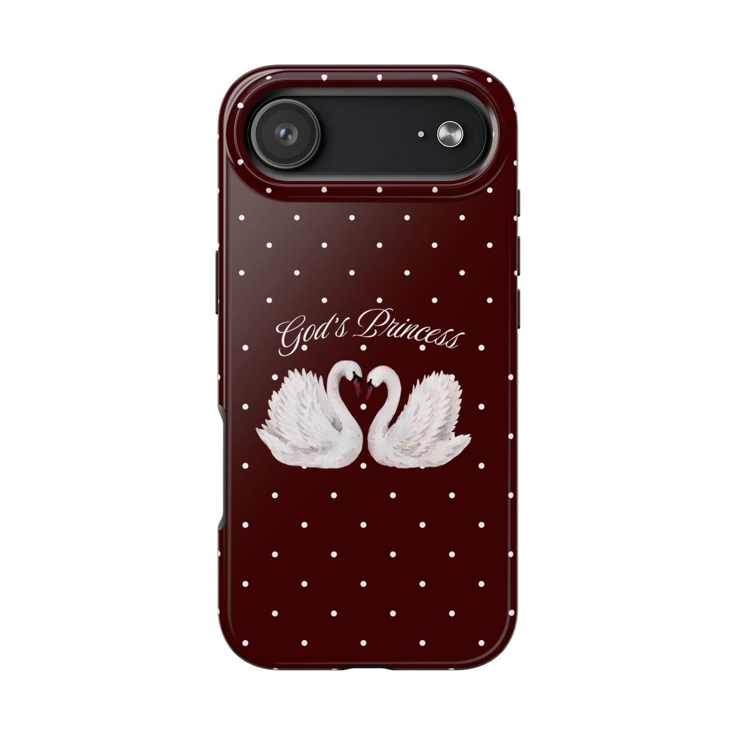 Wine Burgundy God's Princess Swan