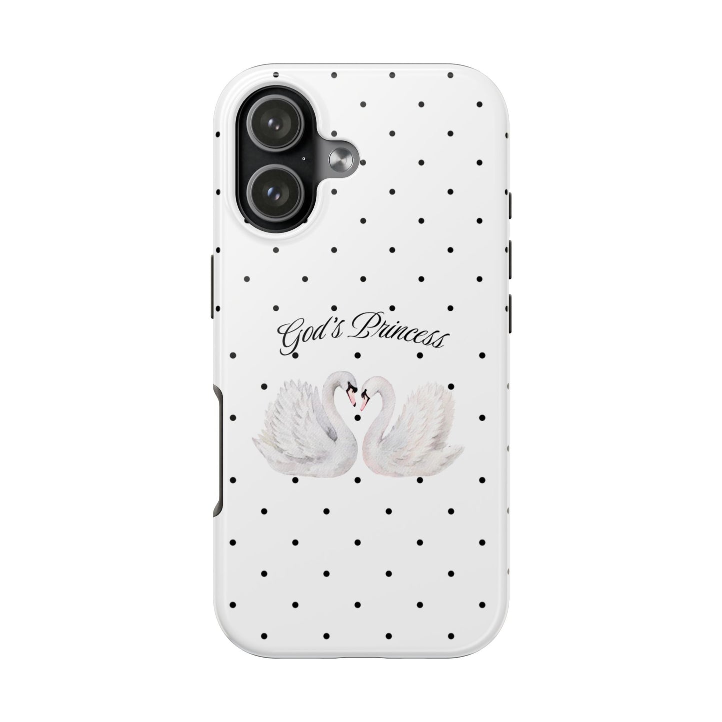 God's Princess Swan Polka Dot