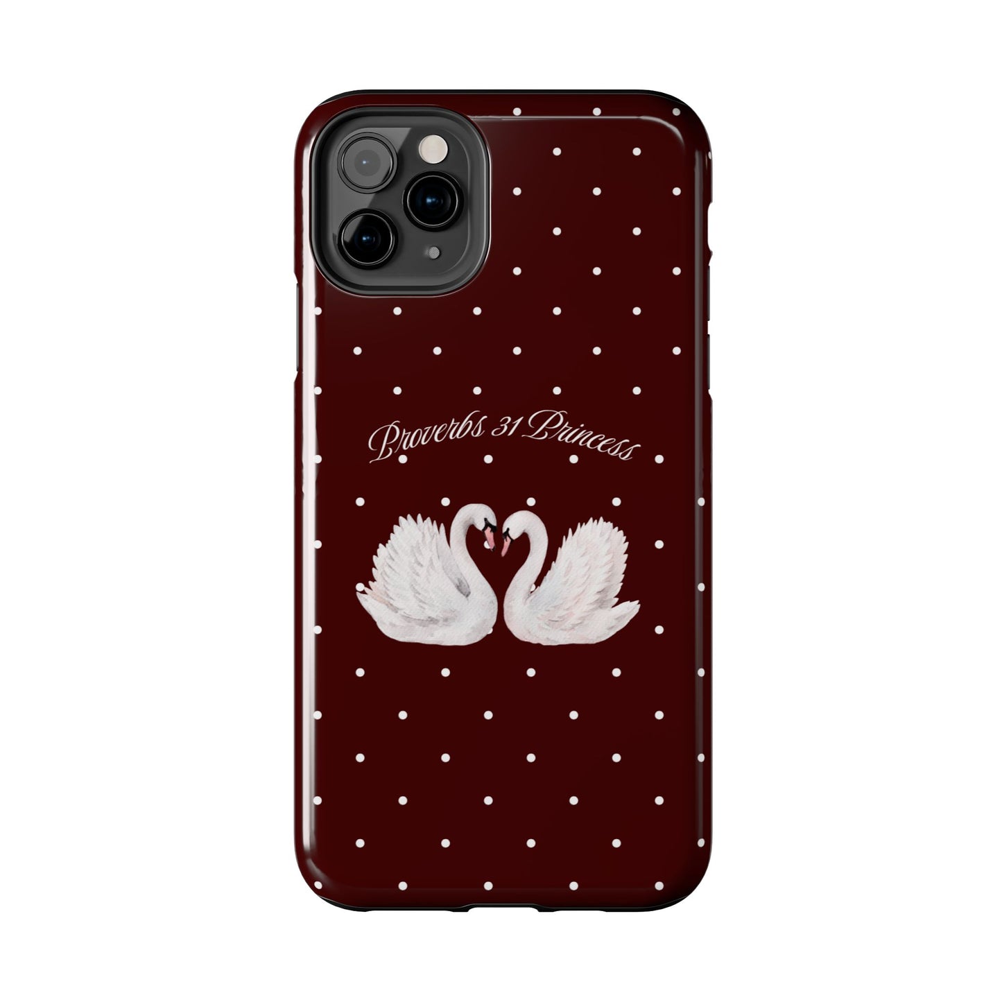 Burgundy Swan Case