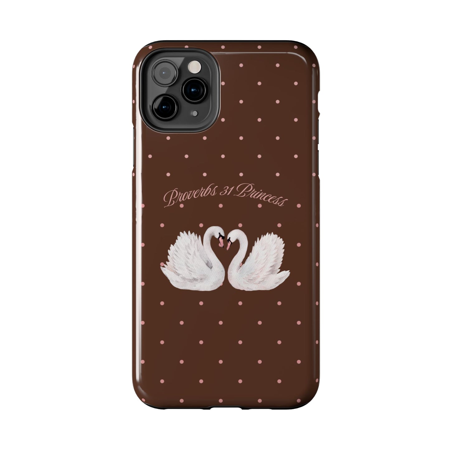 Chocolate Brown Swan Case