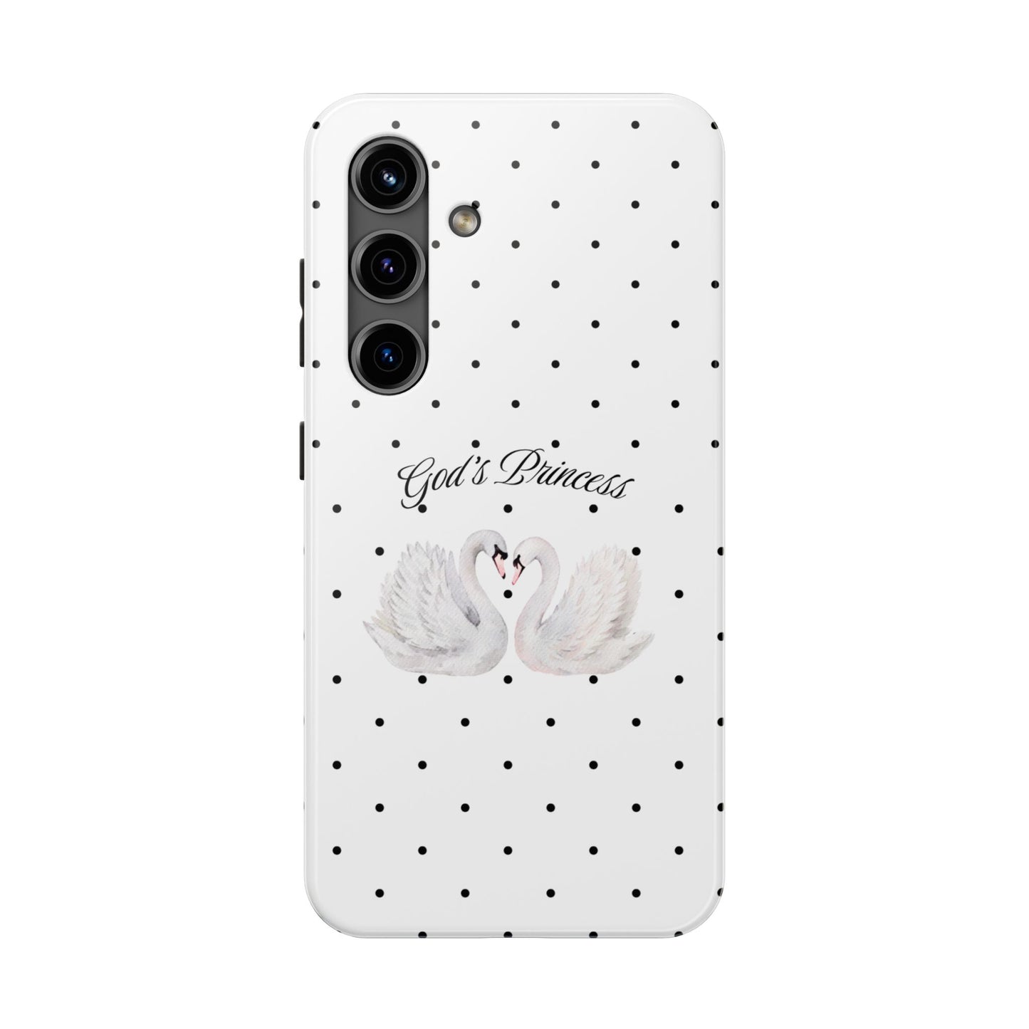 God's Princess Swan Polka Dot