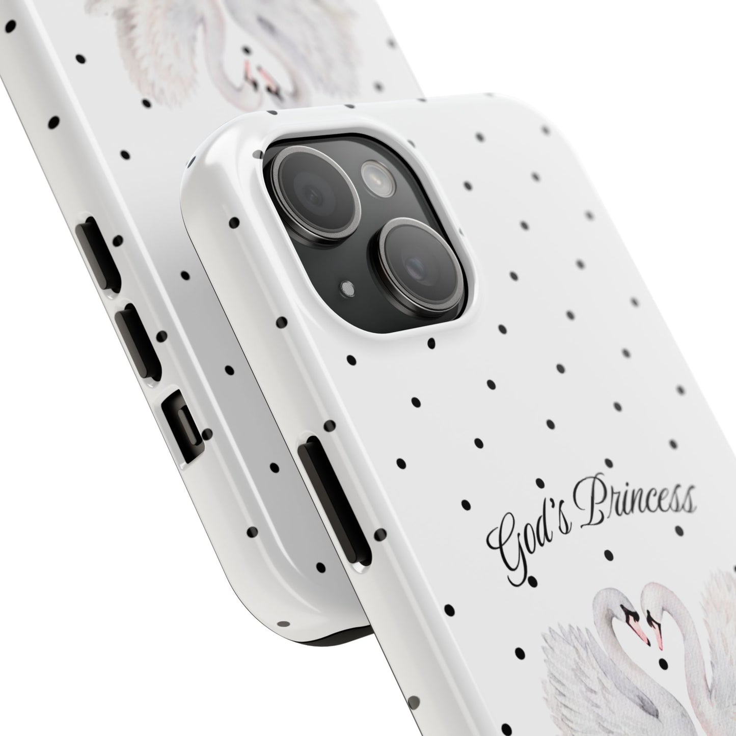 God's Princess Swan Polka Dot