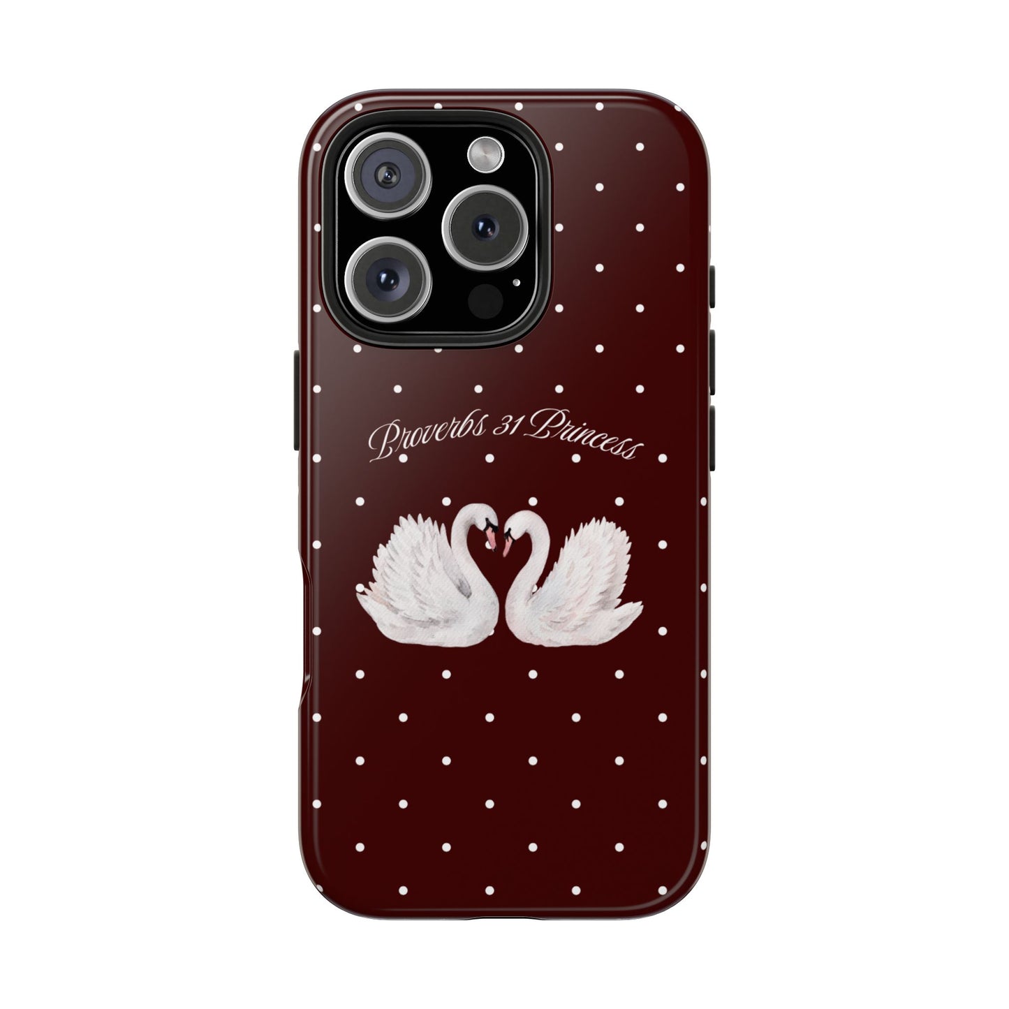 Burgundy Swan Case