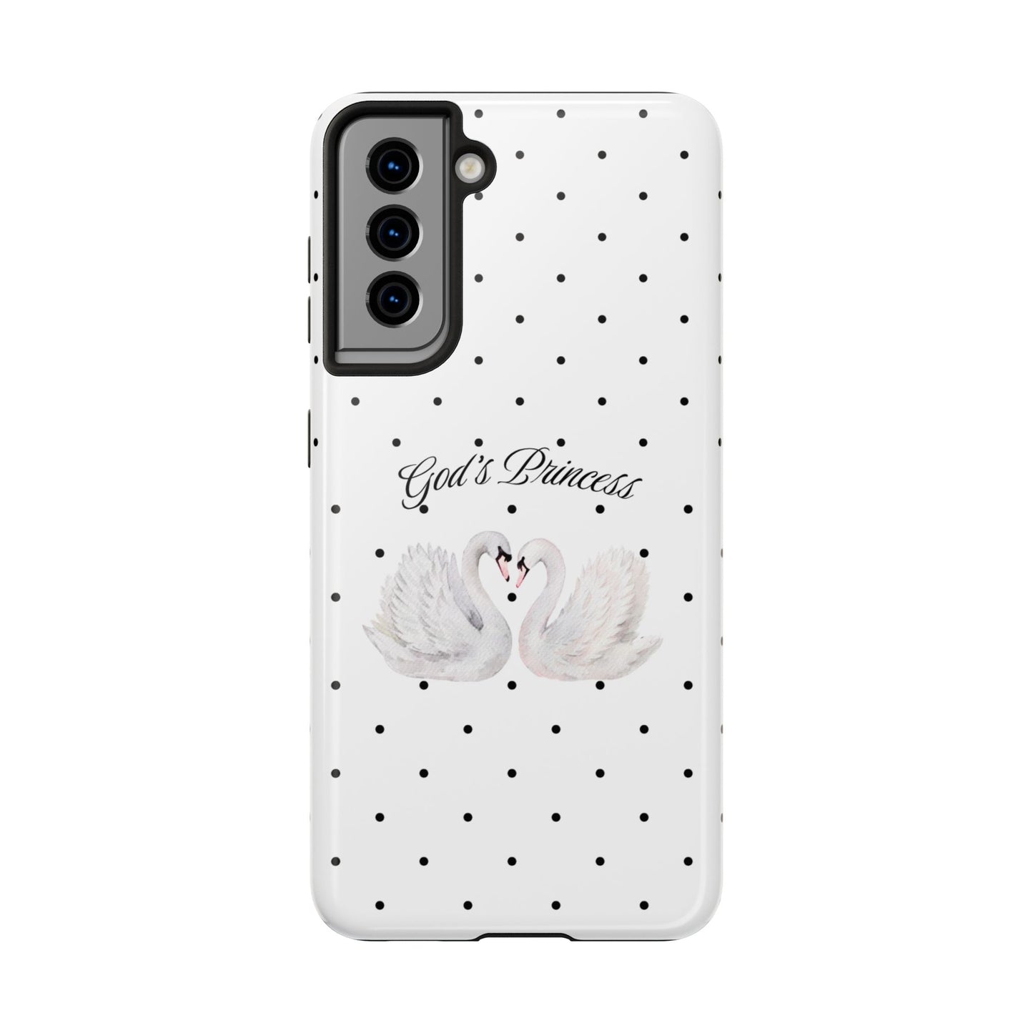 God's Princess Swan Polka Dot