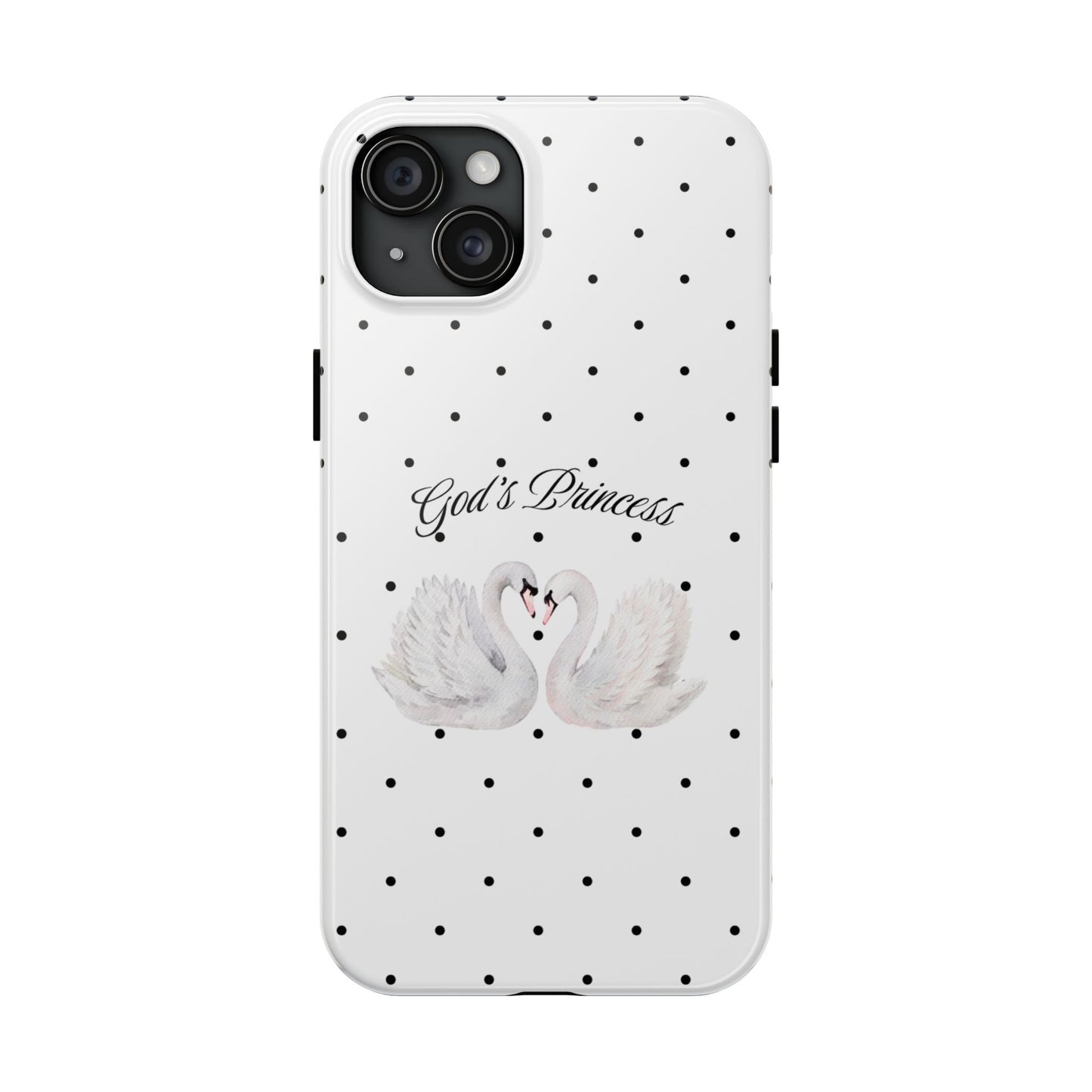 God's Princess Swan Polka Dot