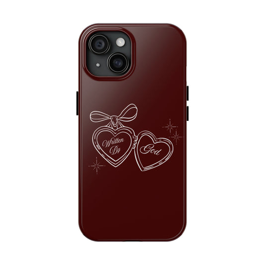 Written By God Burgundy Case