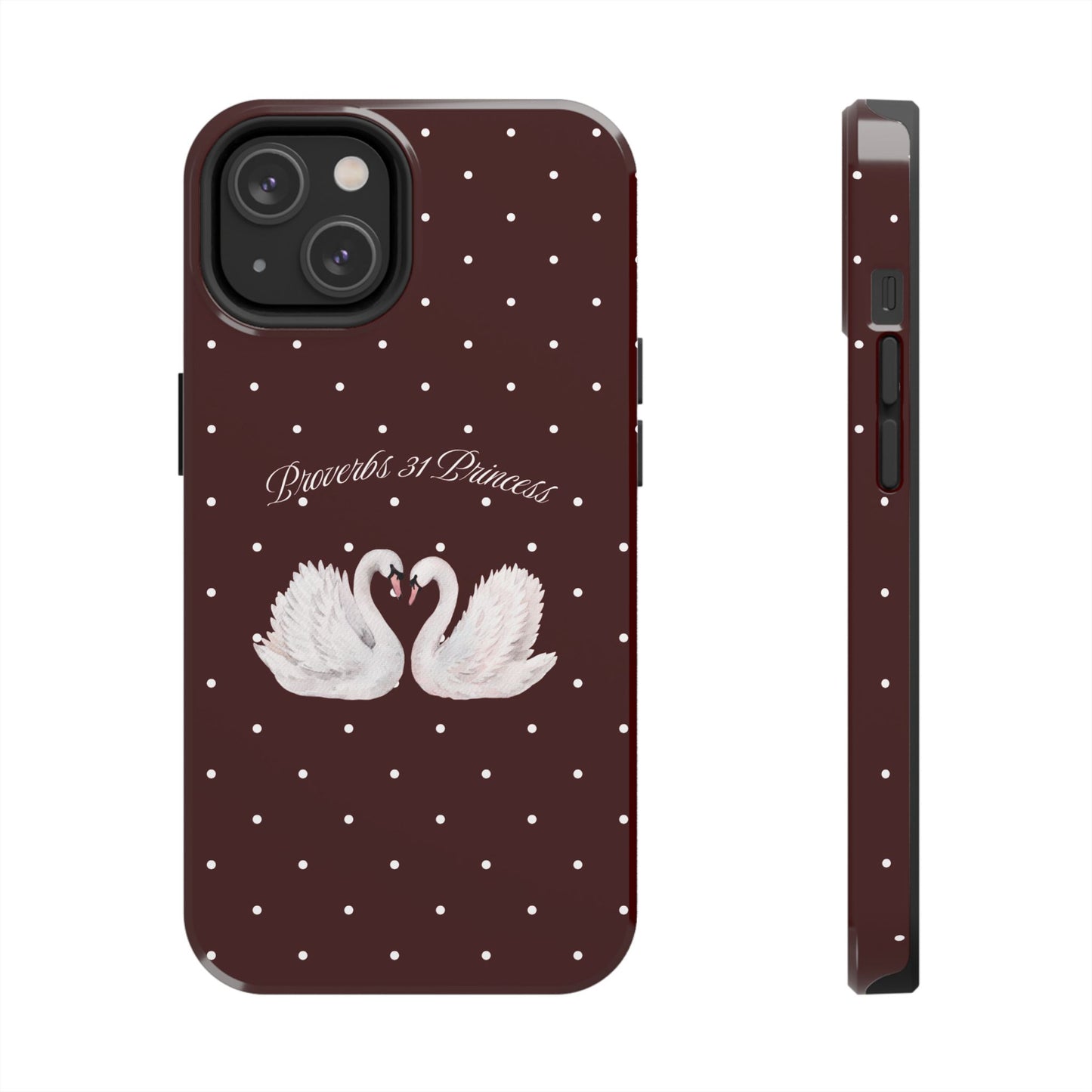 Burgundy Swan Case