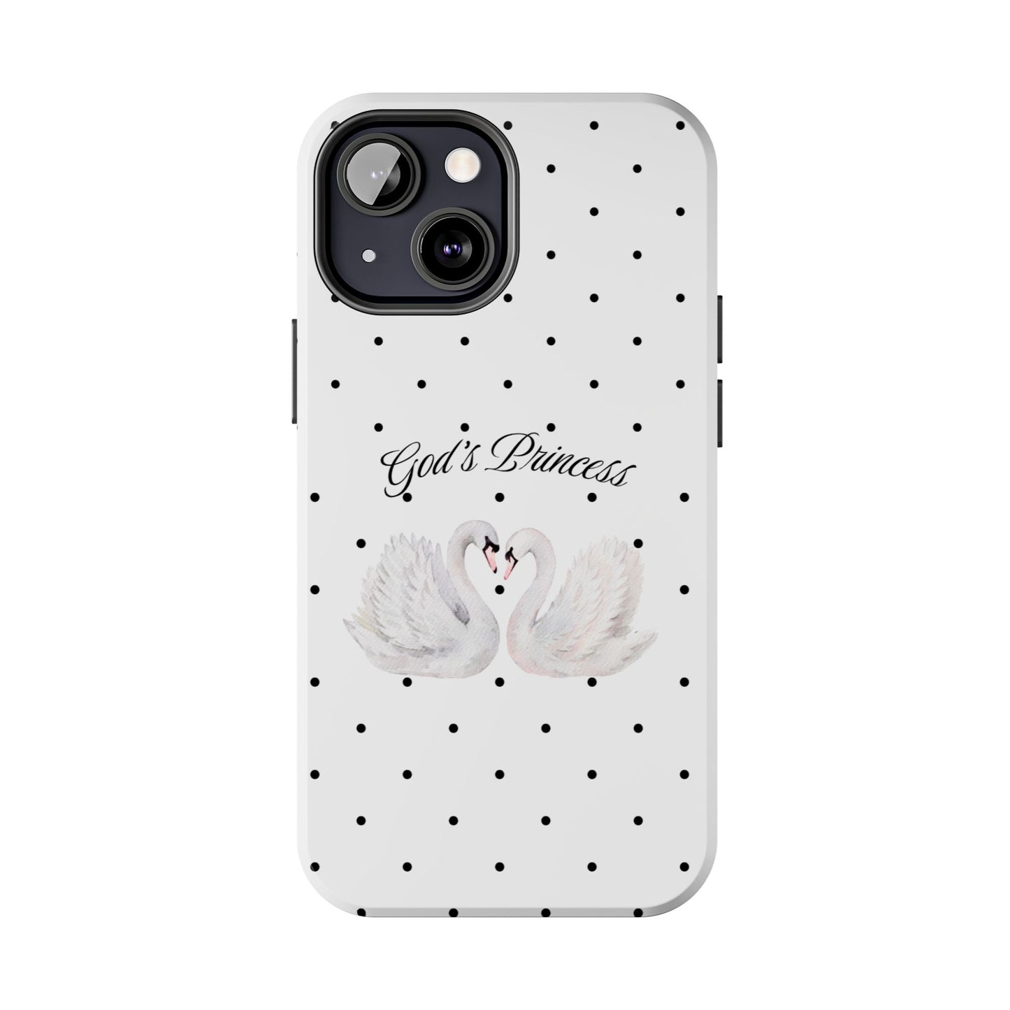 God's Princess Swan Polka Dot