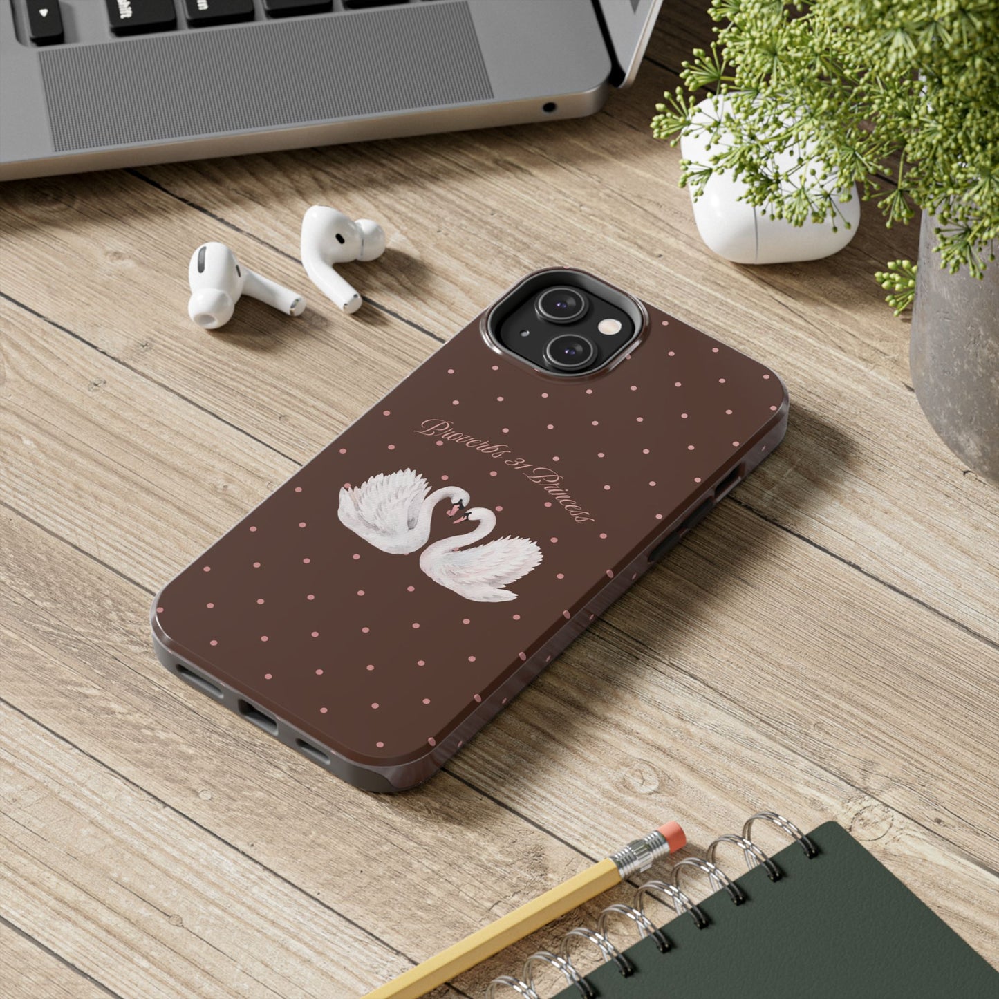 Chocolate Brown Swan Case