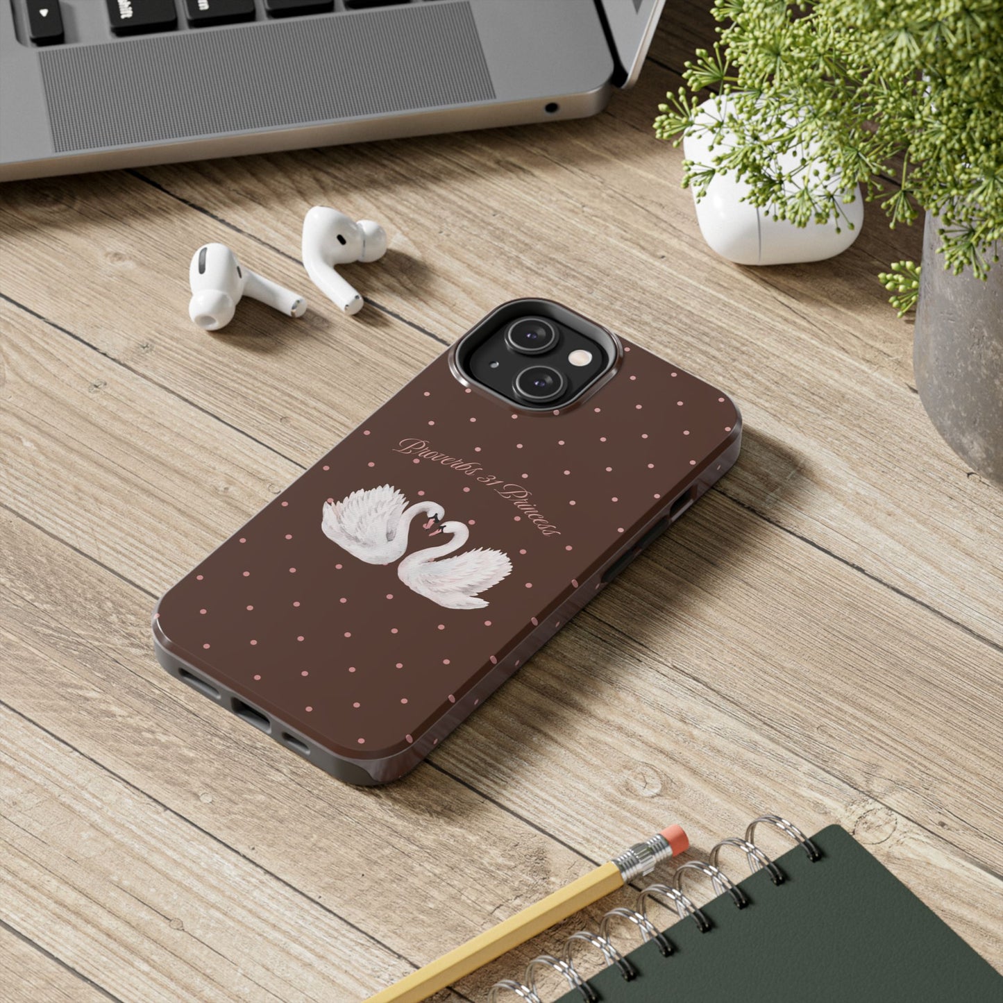 Chocolate Brown Swan Case