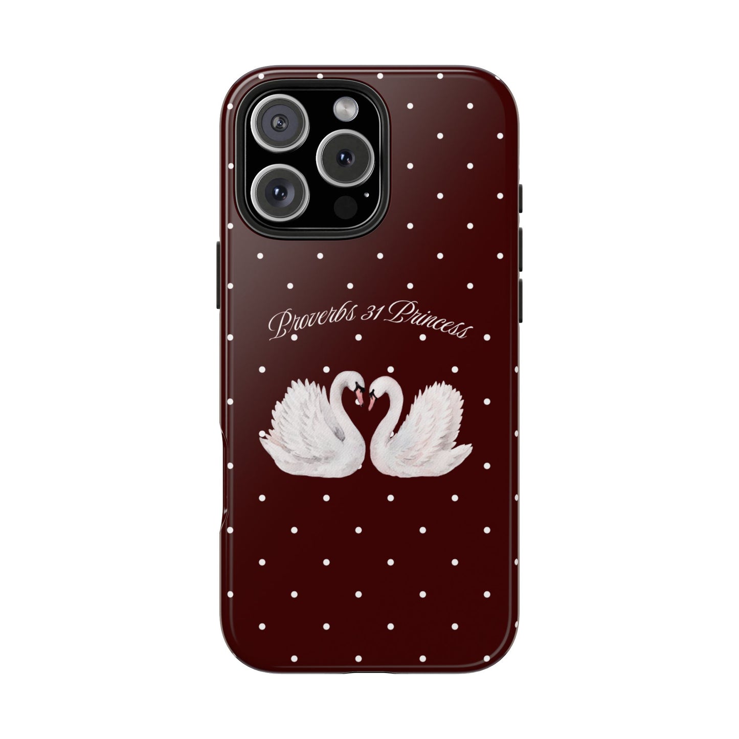 Burgundy Swan Case